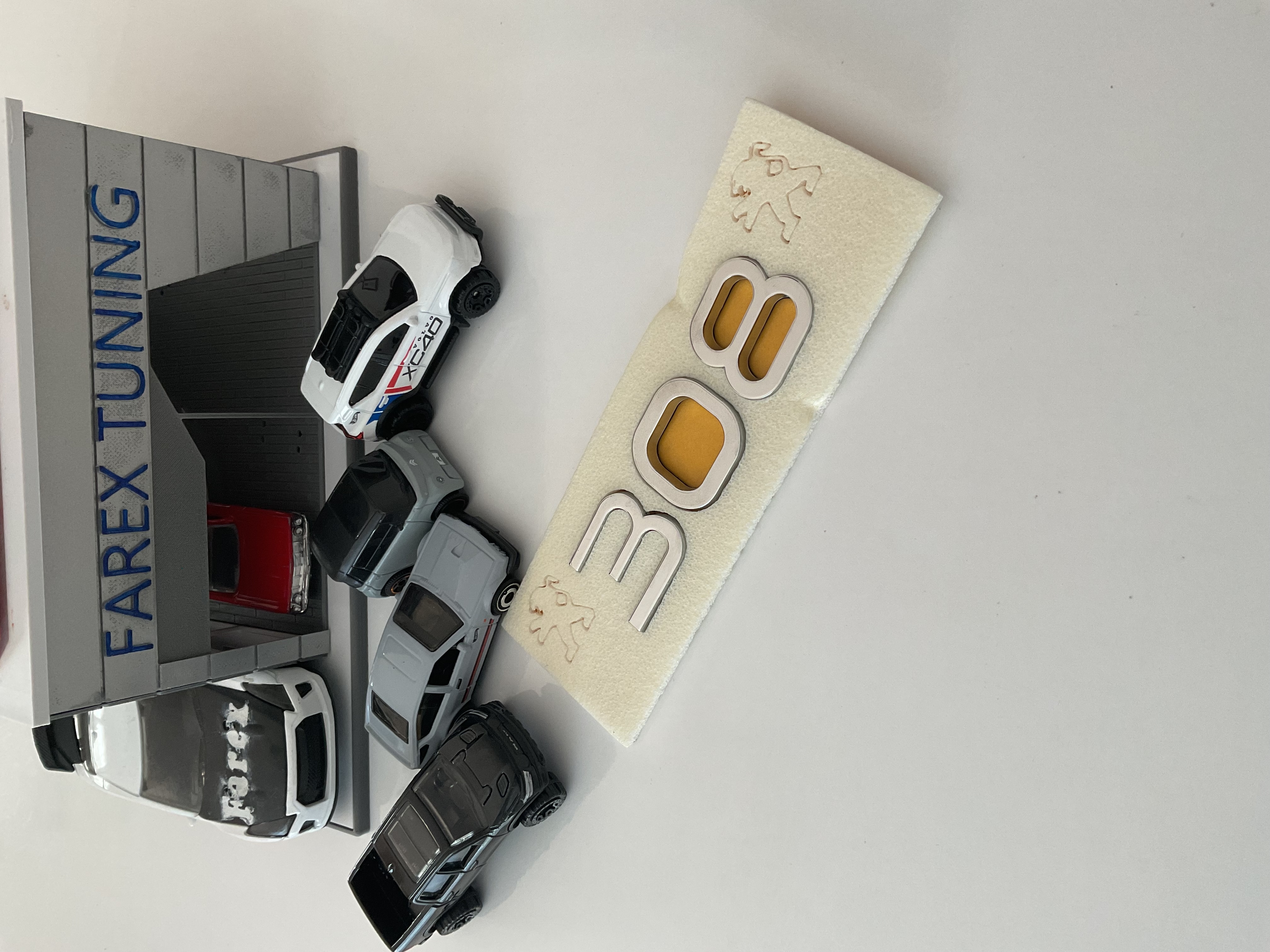 Peugeot 308 Krom Bagaj Yazısı 3M 3D ABS