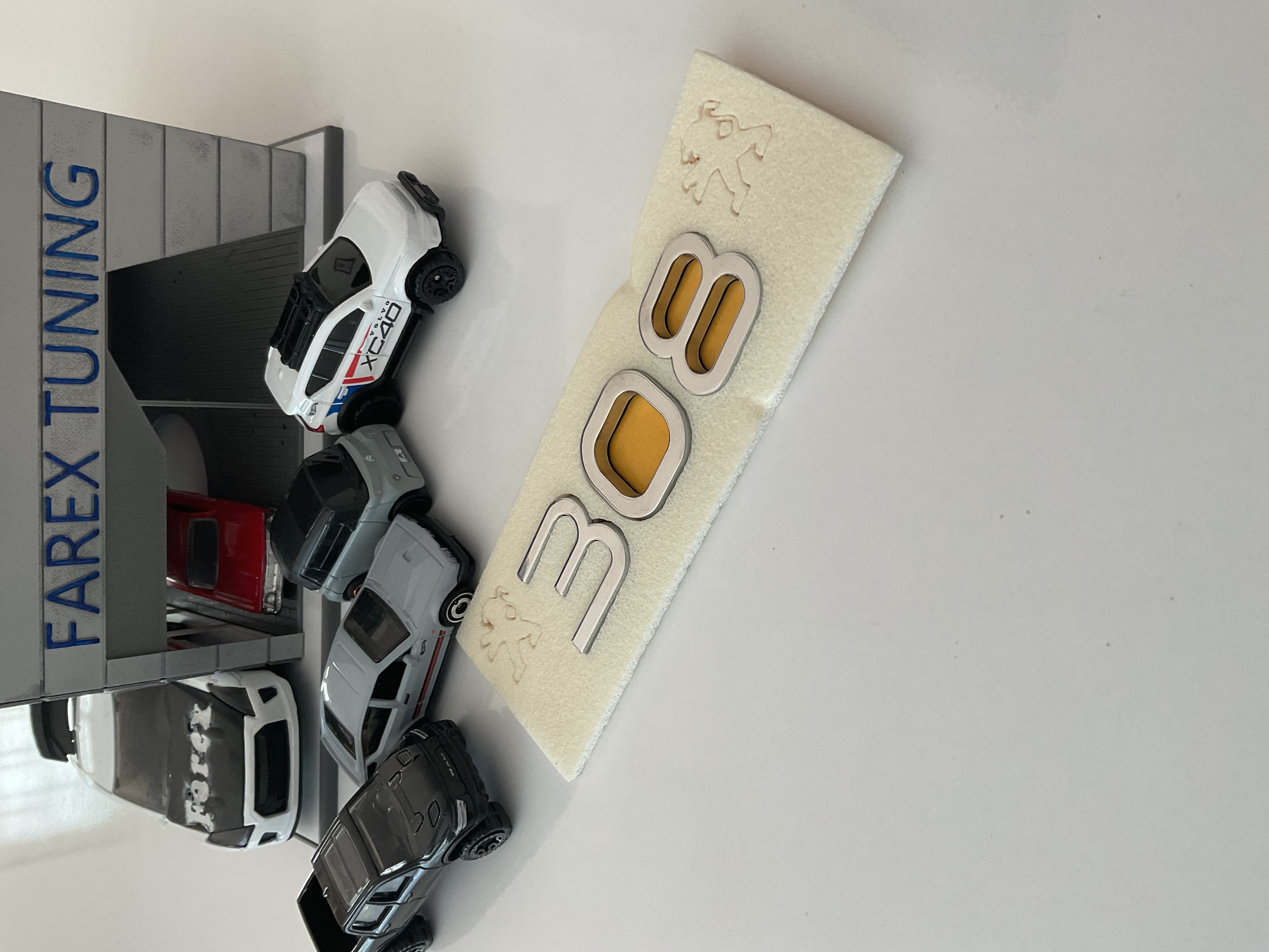 Peugeot 308 Krom Bagaj Yazısı 3M 3D ABS