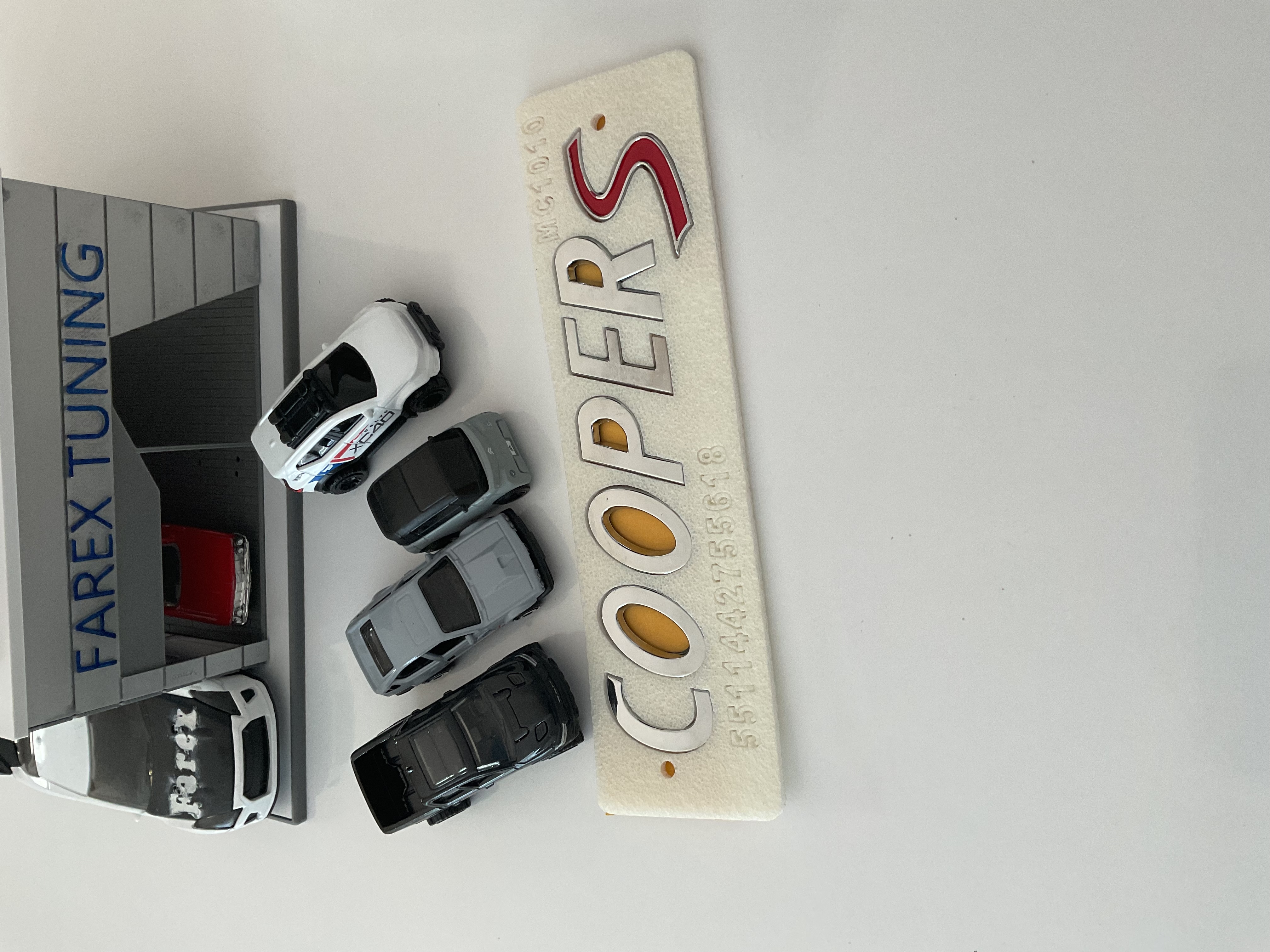 Mini Cooper S Krom Bagaj Yazısı 3M 3D ABS