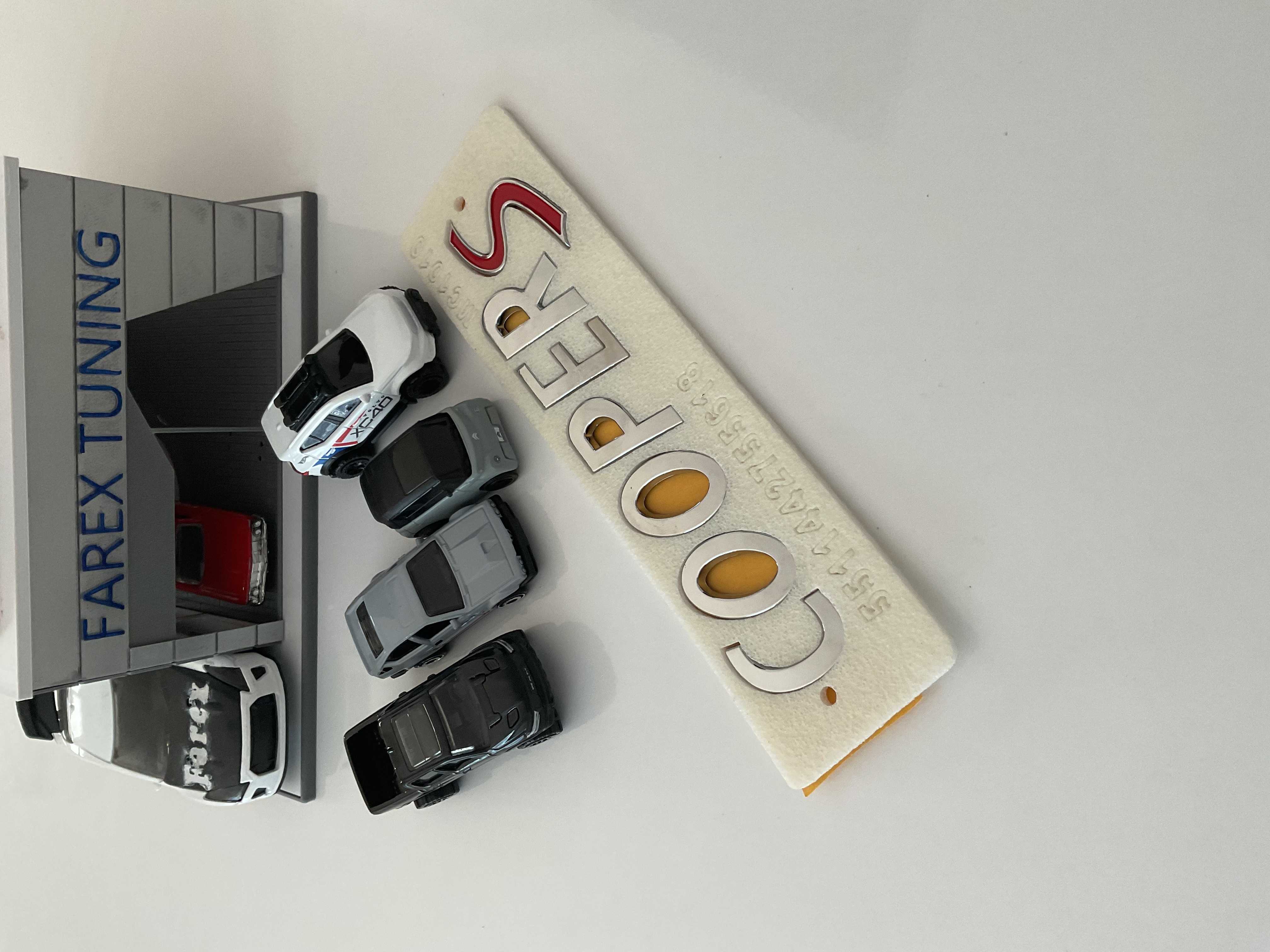 Mini Cooper S Krom Bagaj Yazısı 3M 3D ABS