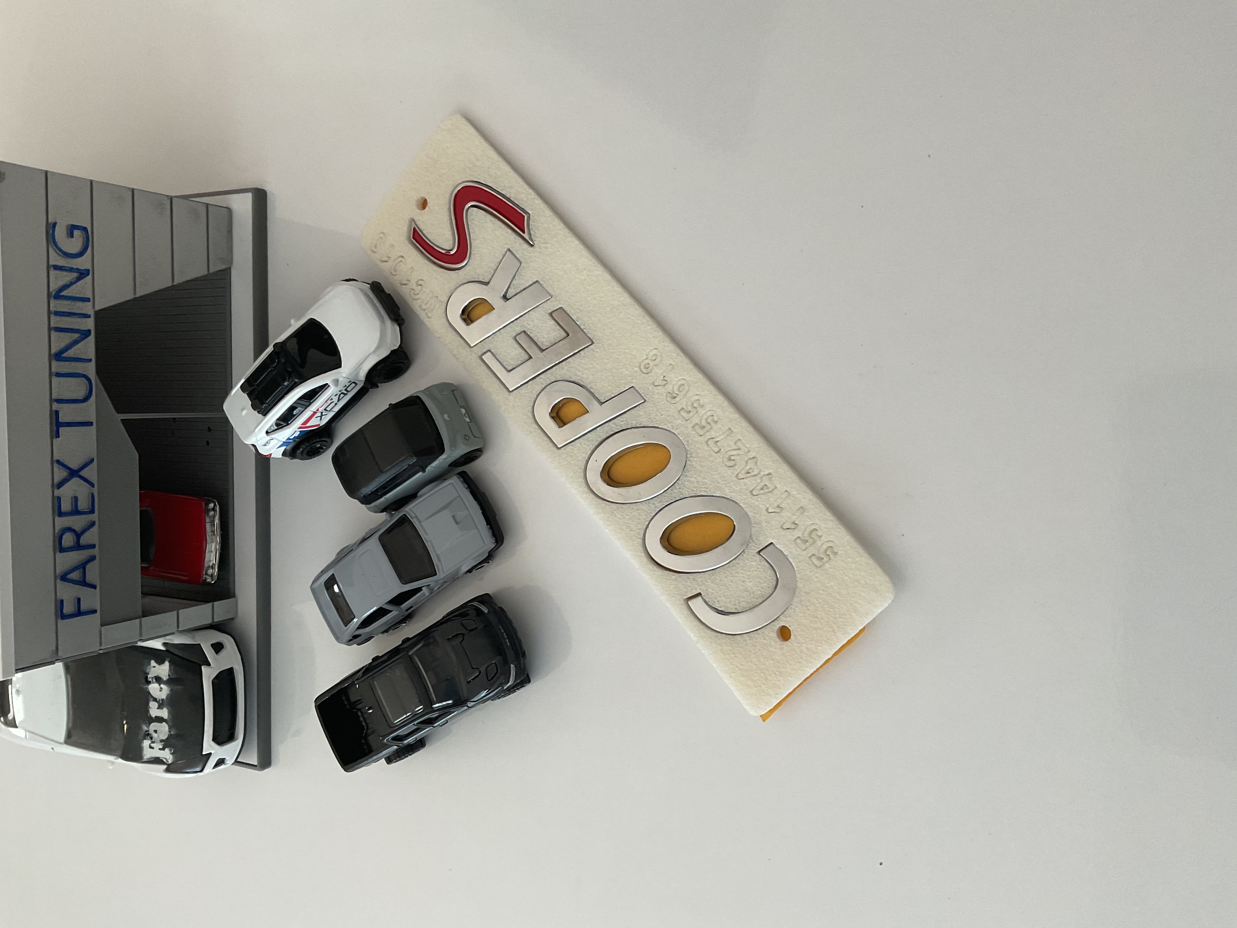 Mini Cooper S Krom Bagaj Yazısı 3M 3D ABS