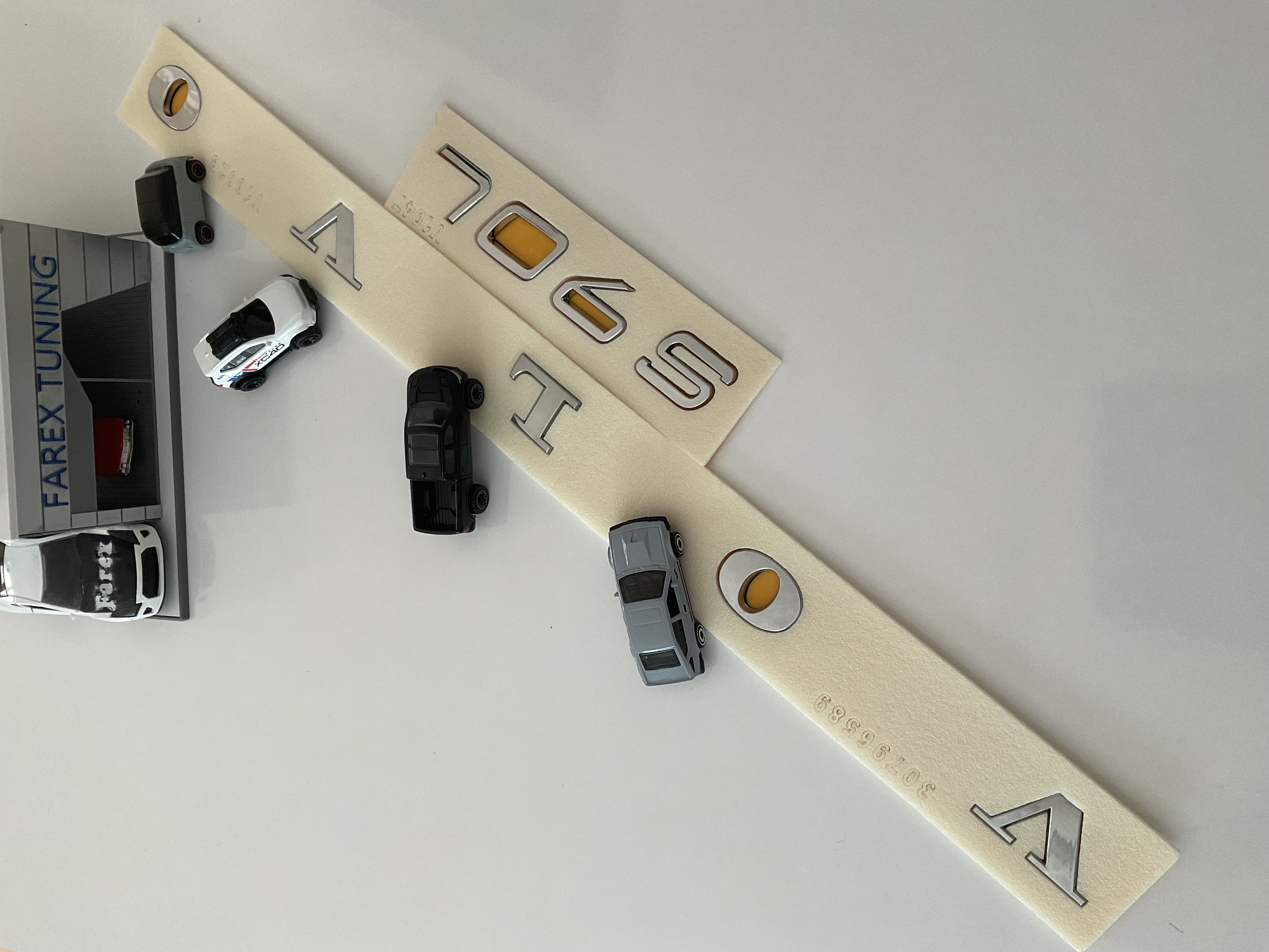 Volvo ve S90L Yeni Nesil Krom Bagaj Yazısı Seti 2’li 3M 3D ABS