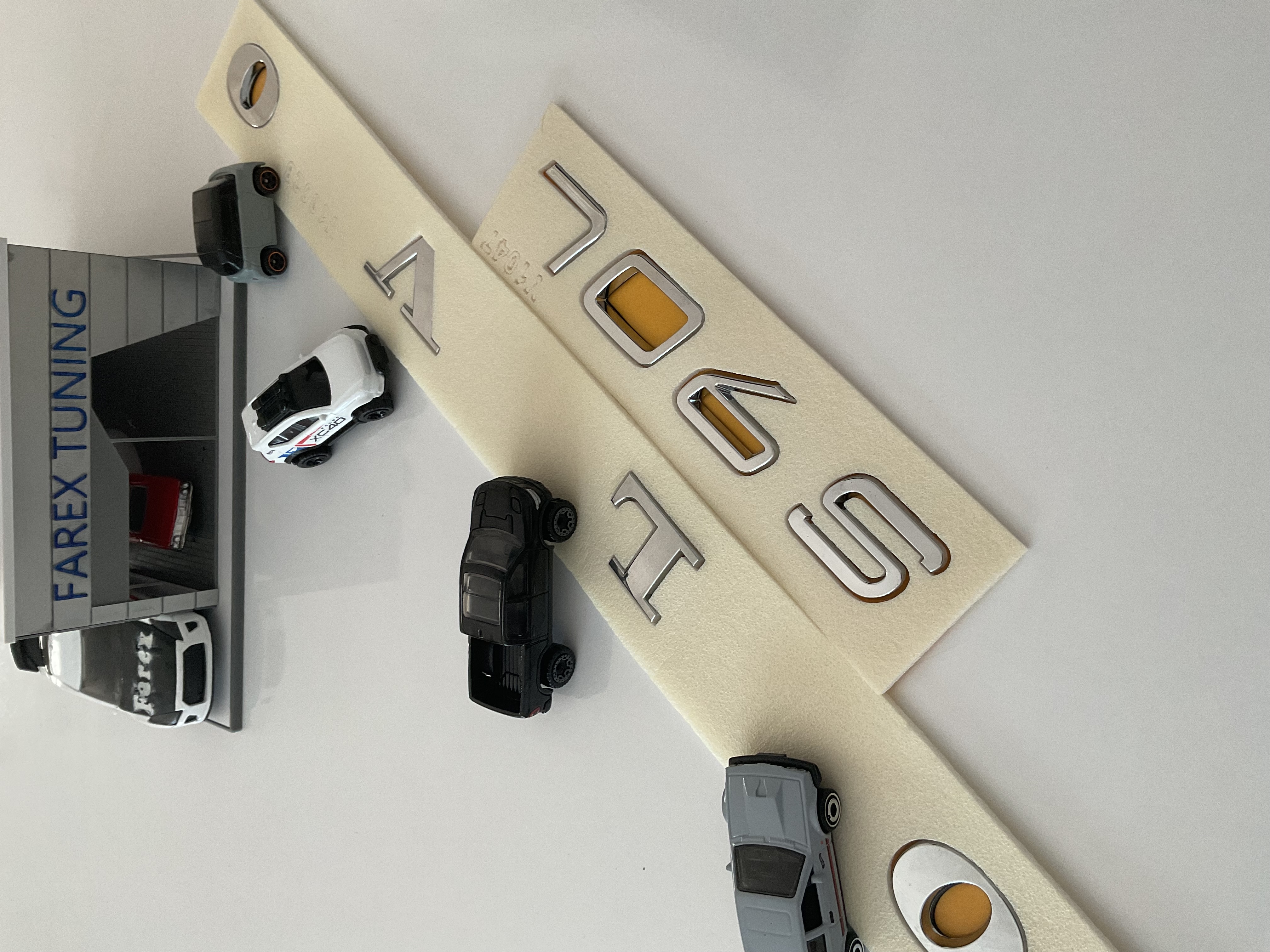 Volvo ve S90L Yeni Nesil Krom Bagaj Yazısı Seti 2’li 3M 3D ABS