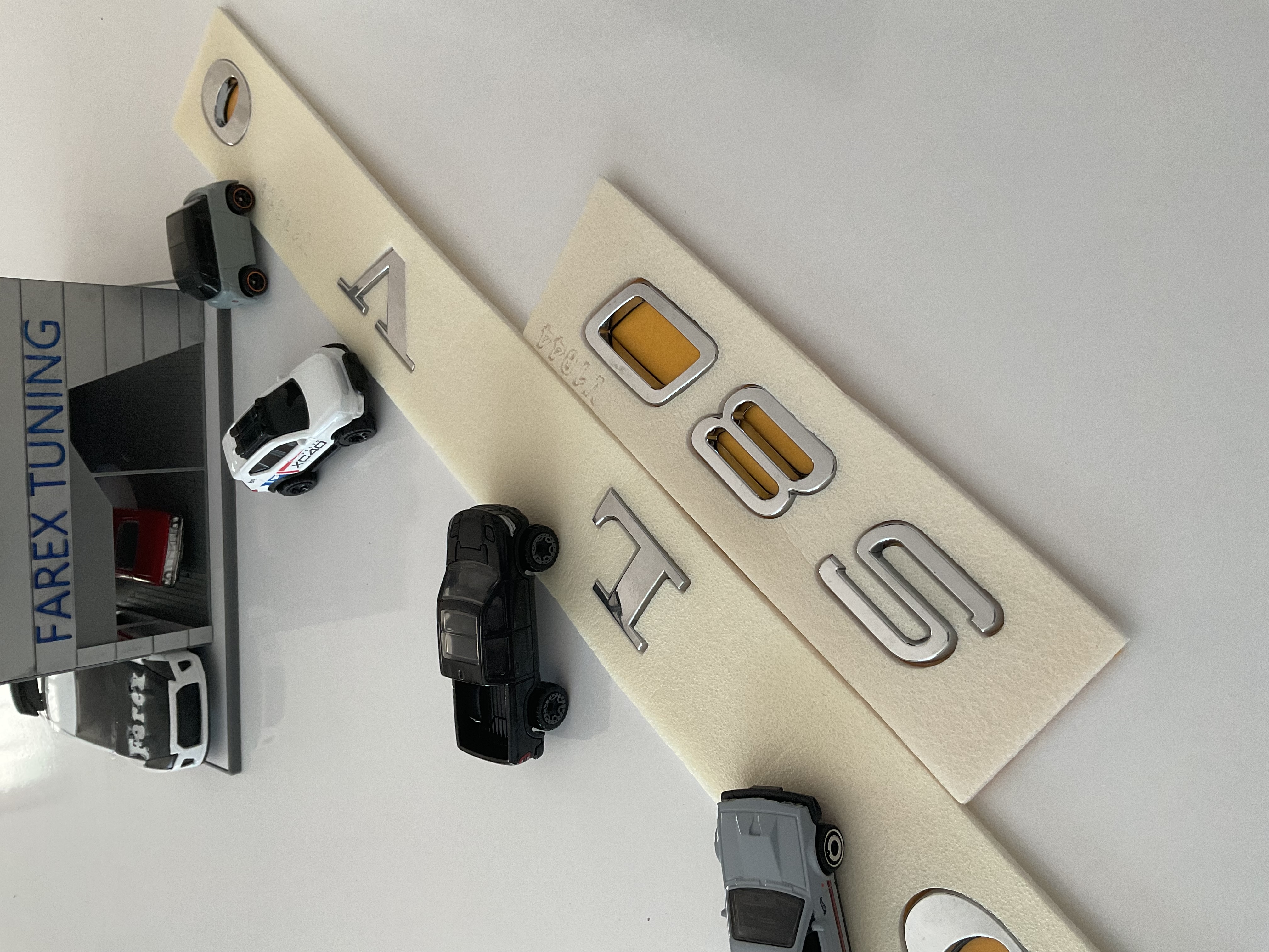 Volvo ve S80 Yeni Nesil Krom Bagaj Yazısı Seti 2’li 3M 3D ABS