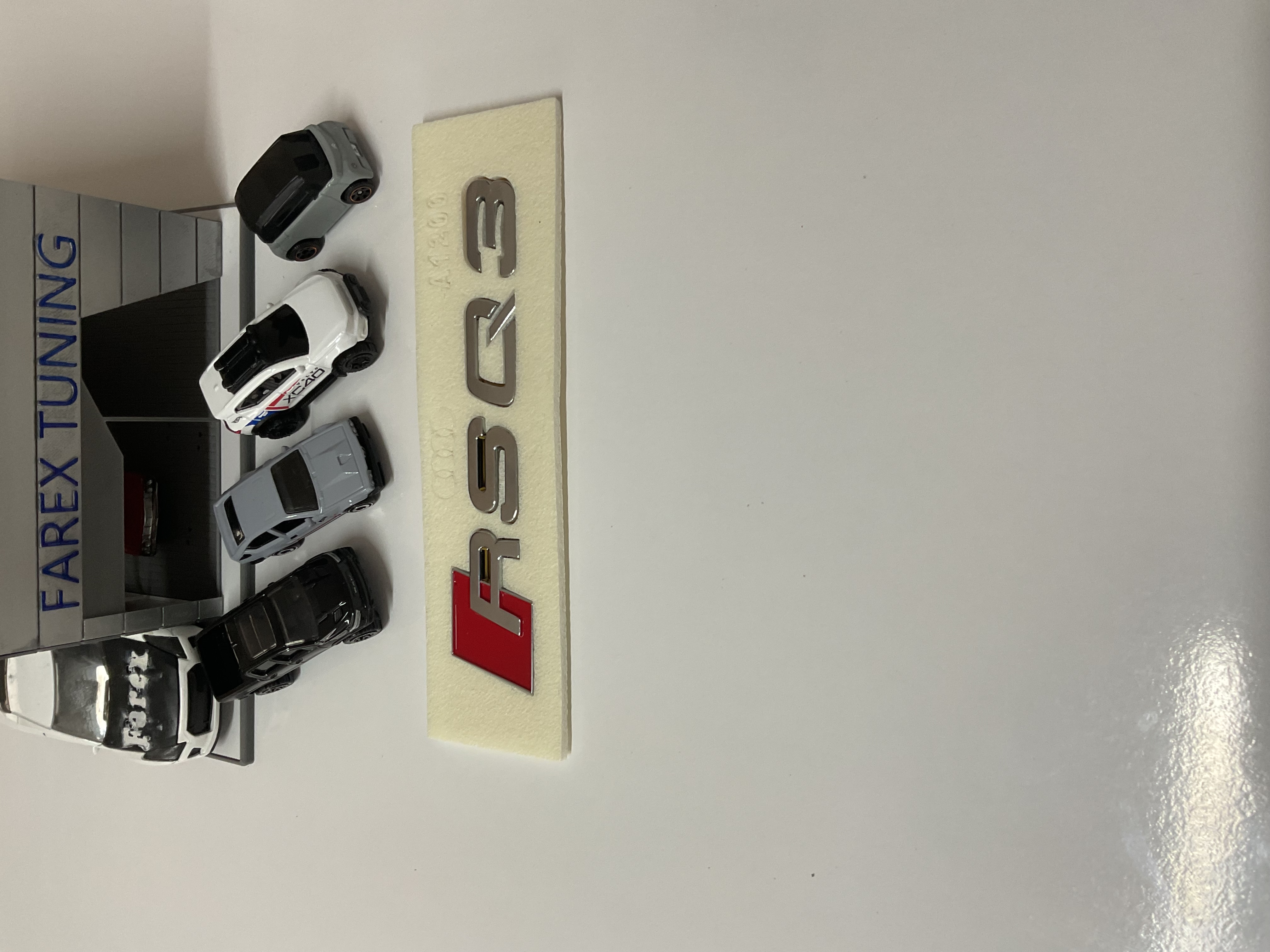 Audi RS Q3 Krom Bagaj Yazısı 3M 3D ABS