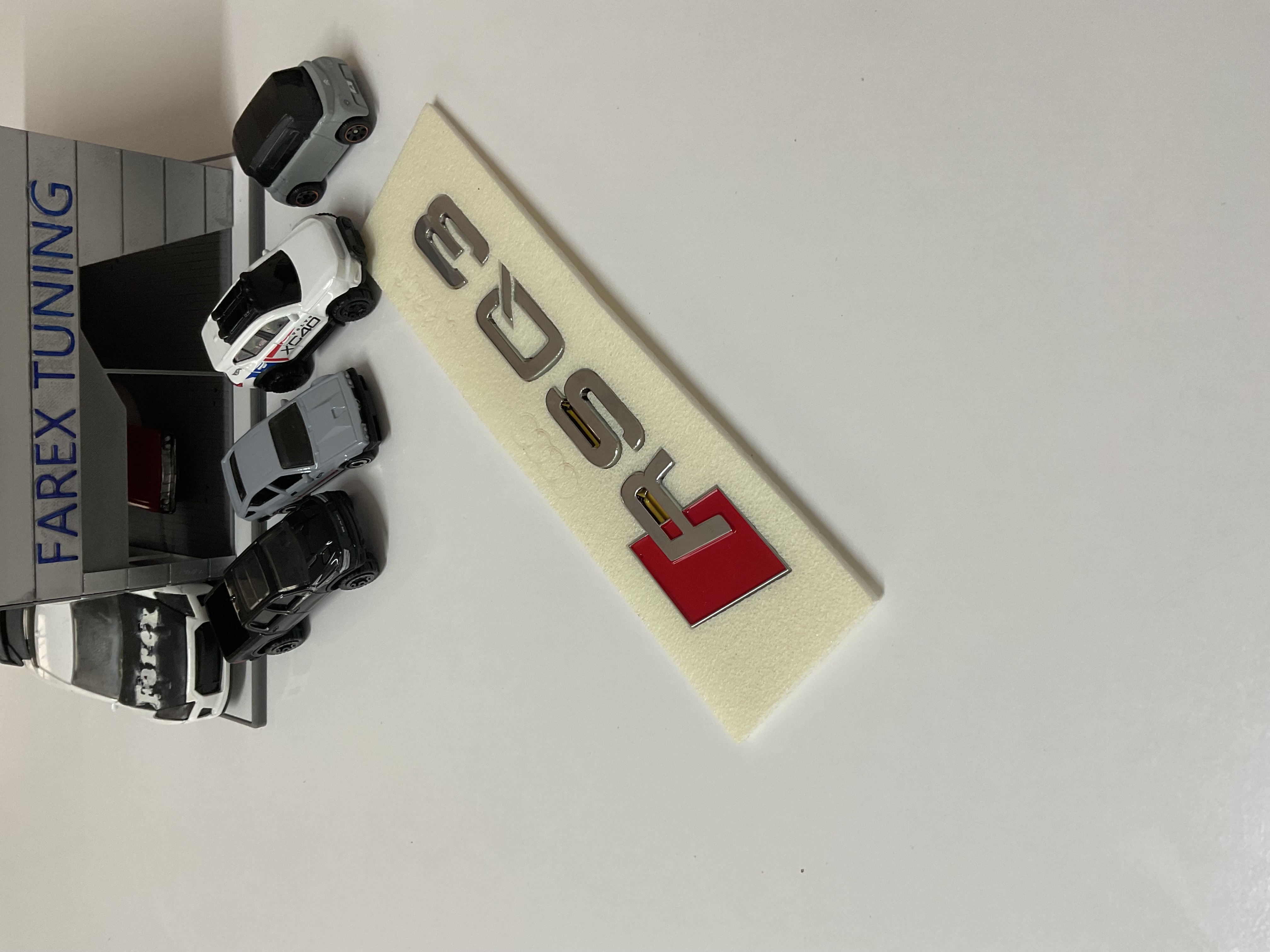Audi RS Q3 Krom Bagaj Yazısı 3M 3D ABS