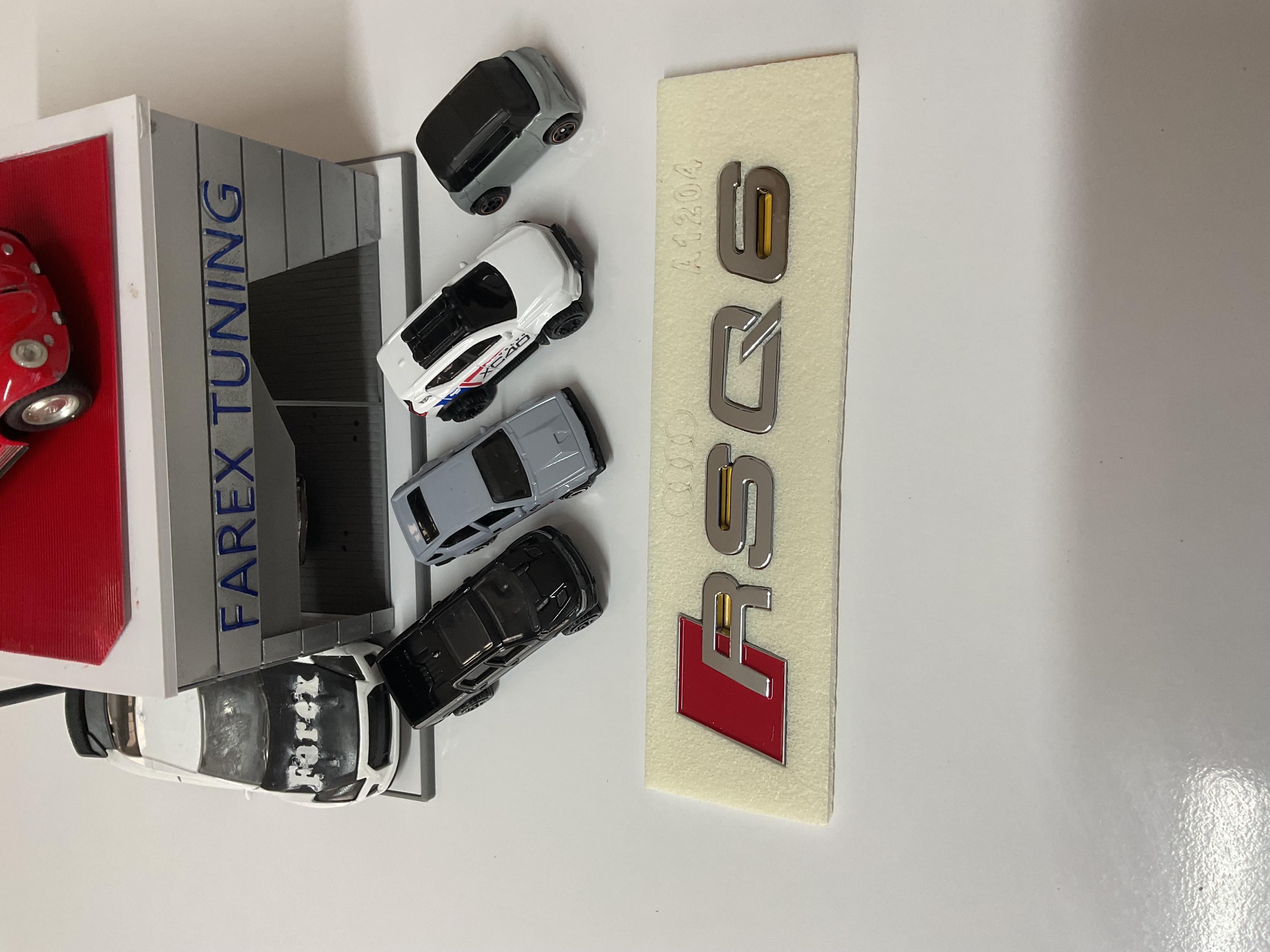 Audi RS Q6 Krom Bagaj Yazısı 3M 3D ABS