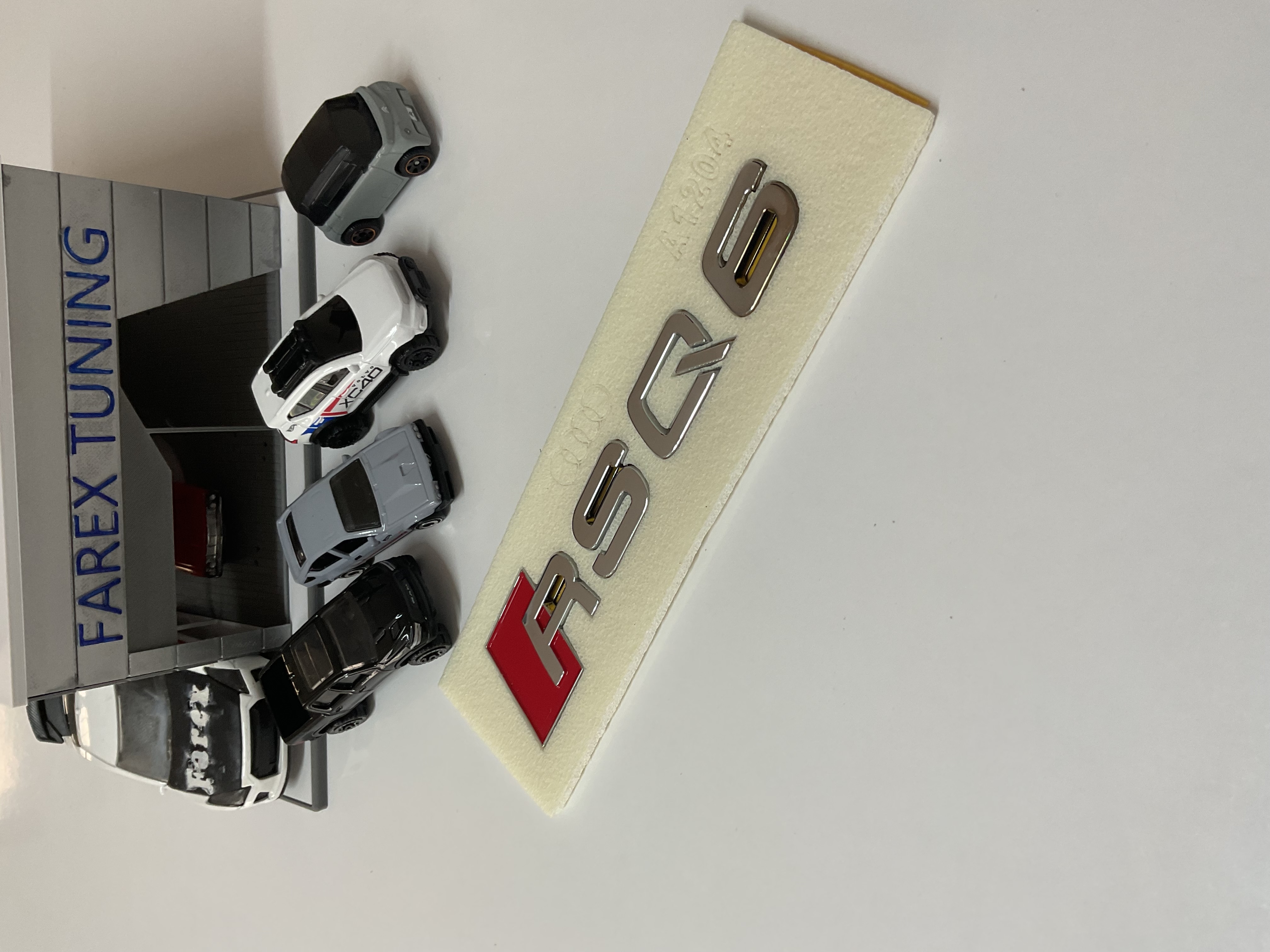 Audi RS Q6 Krom Bagaj Yazısı 3M 3D ABS