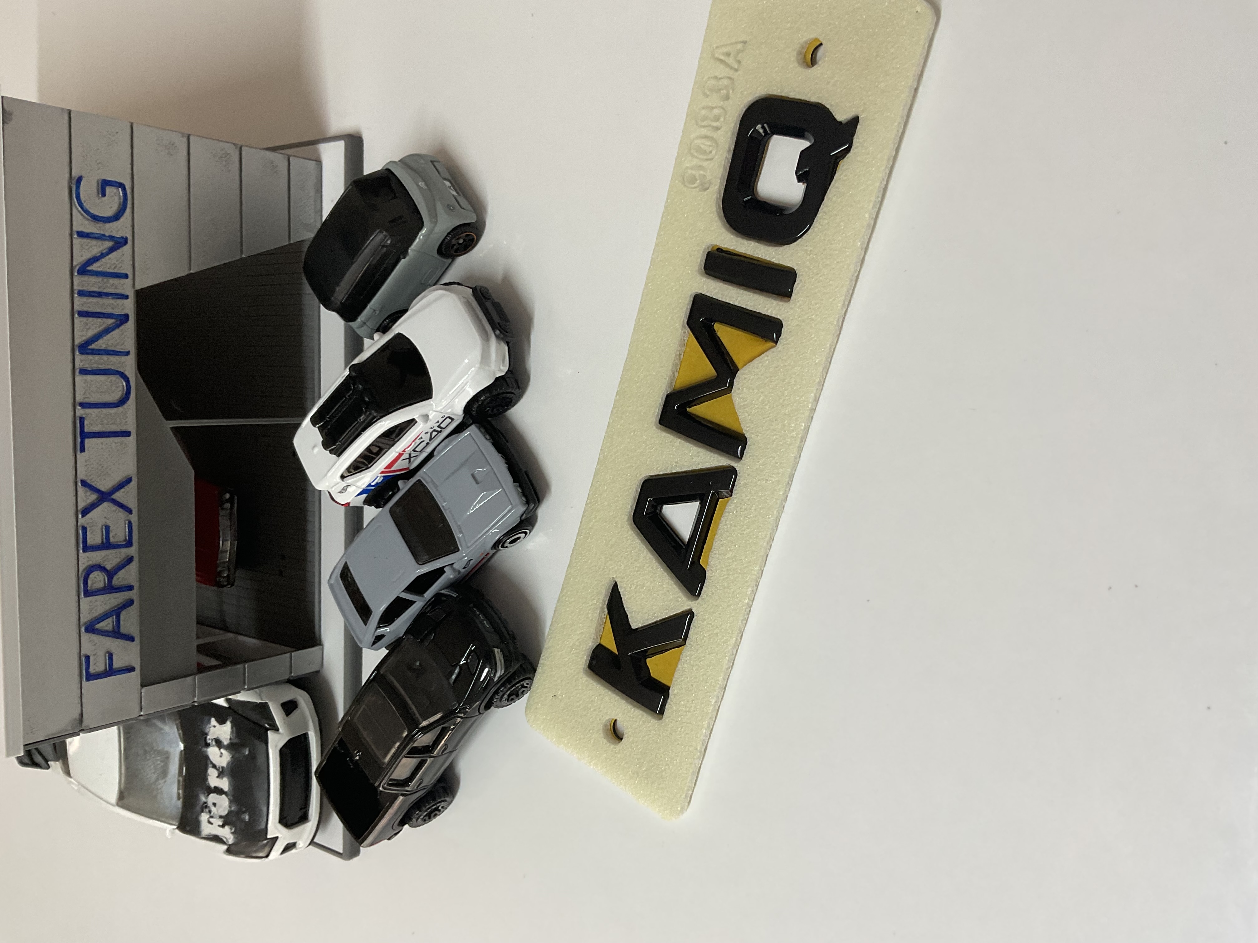 Skoda Kamiq Piano Black Bagaj Yazısı 3M 3D ABS