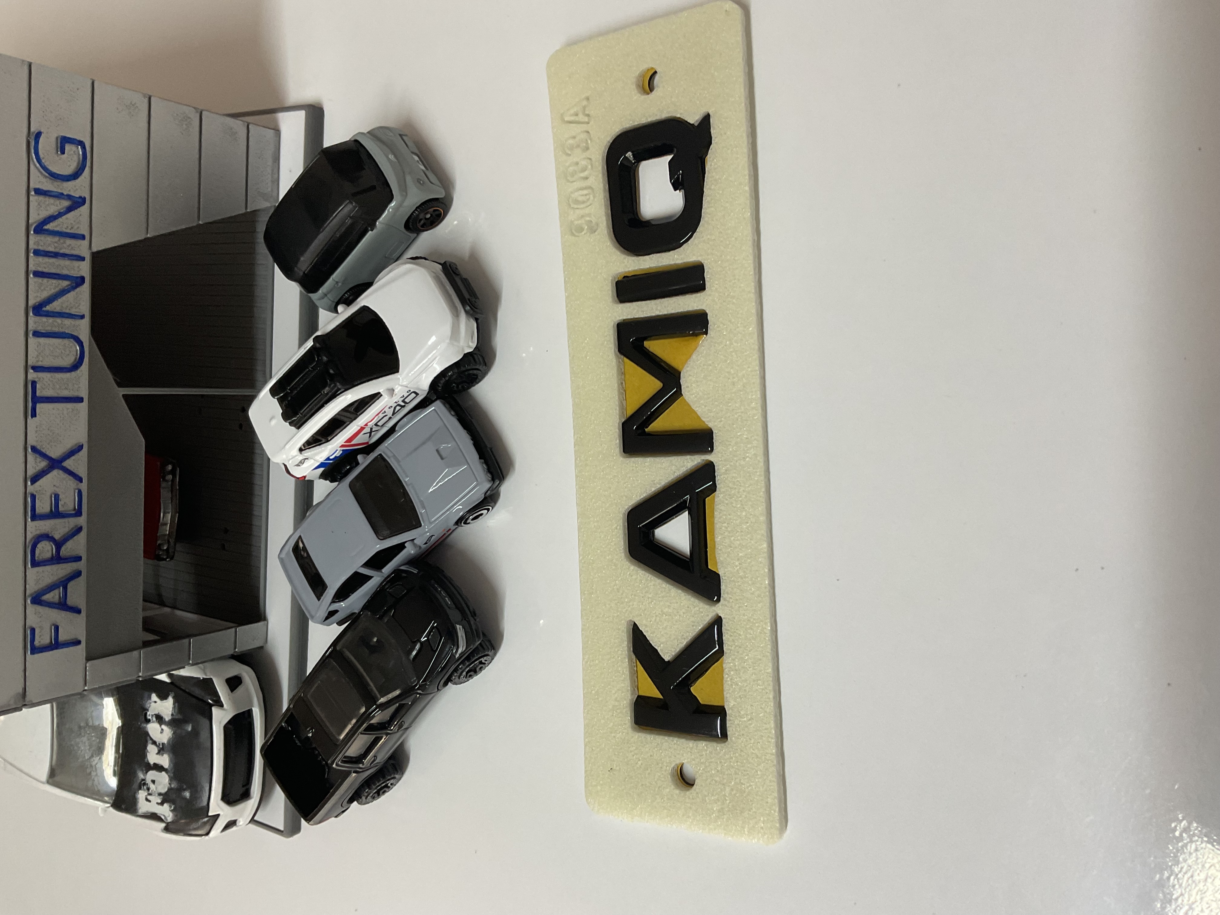 Skoda Kamiq Piano Black Bagaj Yazısı 3M 3D ABS