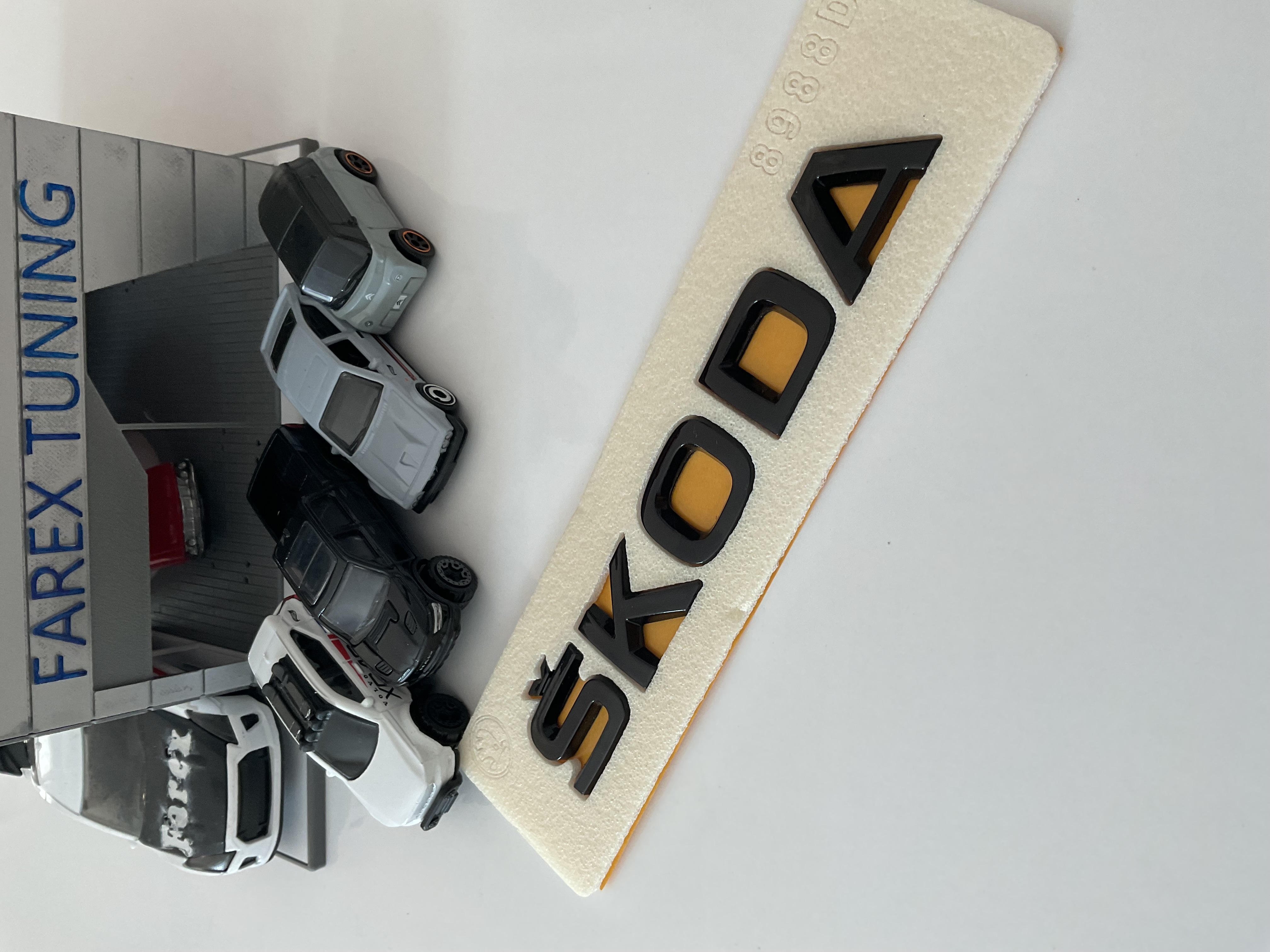 Skoda Piano Black Bagaj Yazısı 3M 3D ABS