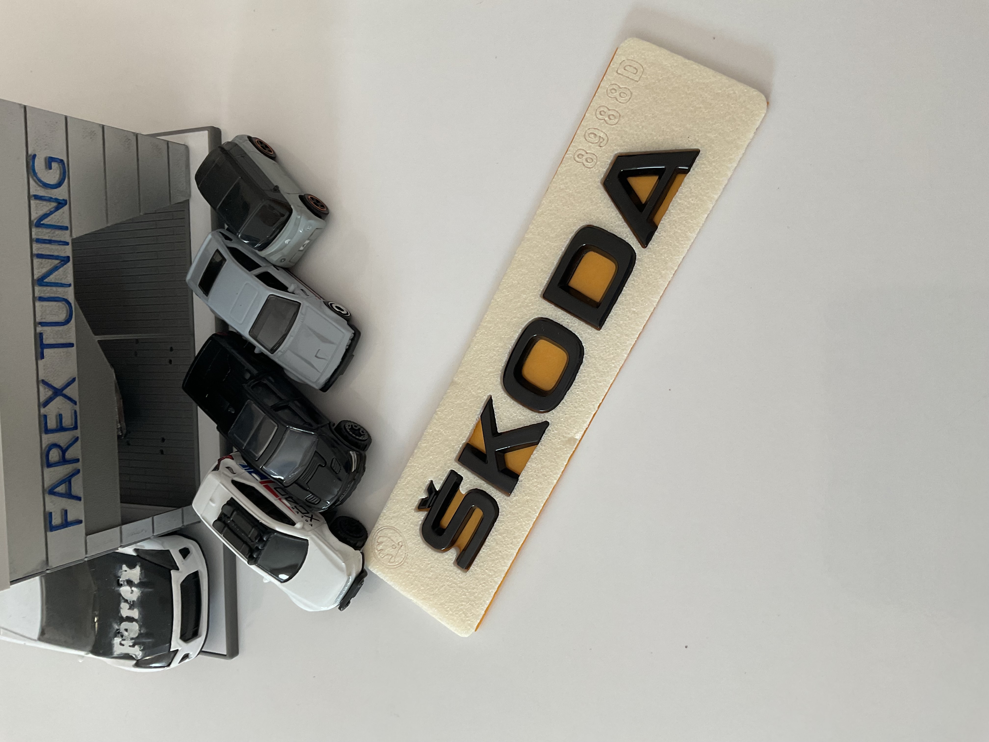 Skoda Piano Black Bagaj Yazısı 3M 3D ABS