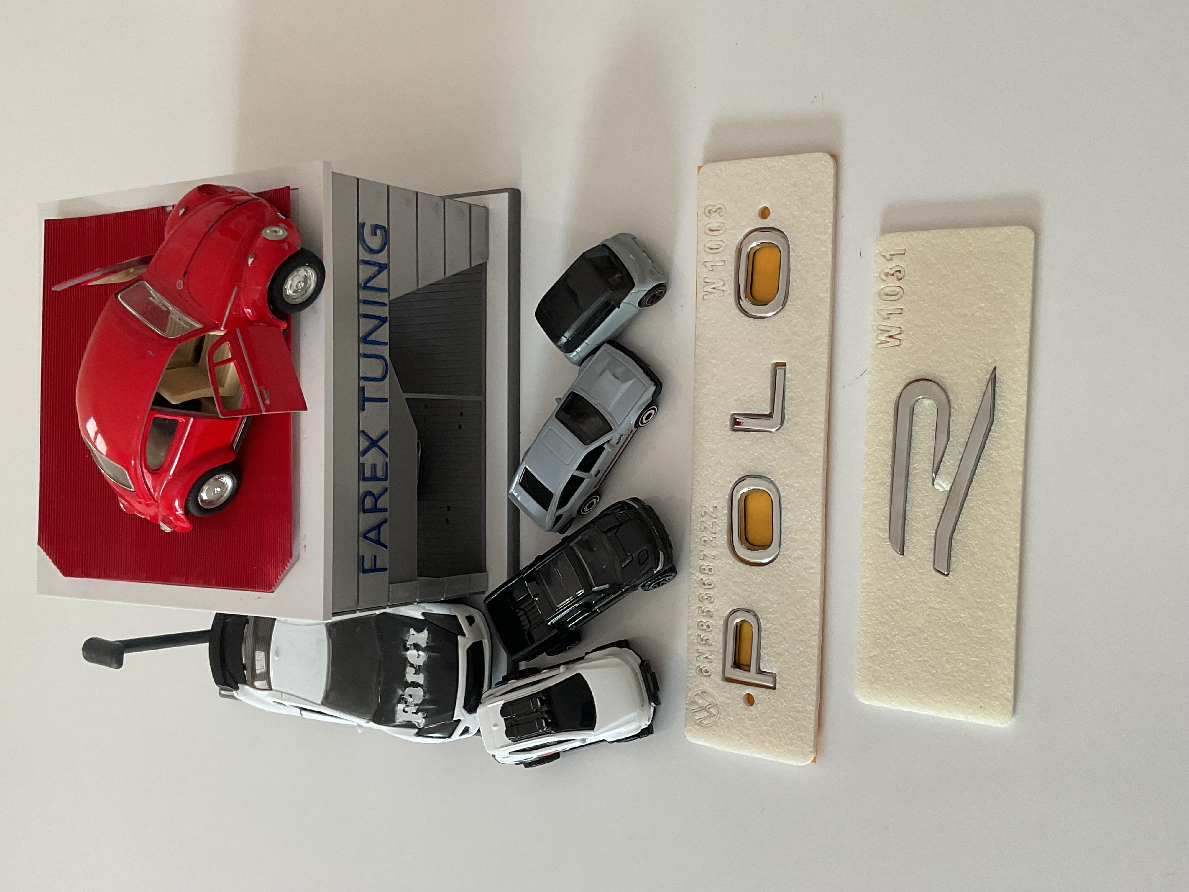 Volkswagen Polo ve R (Büyük Boy) Krom Yeni Nesil Bagaj Yazısı 3M 3D ABS