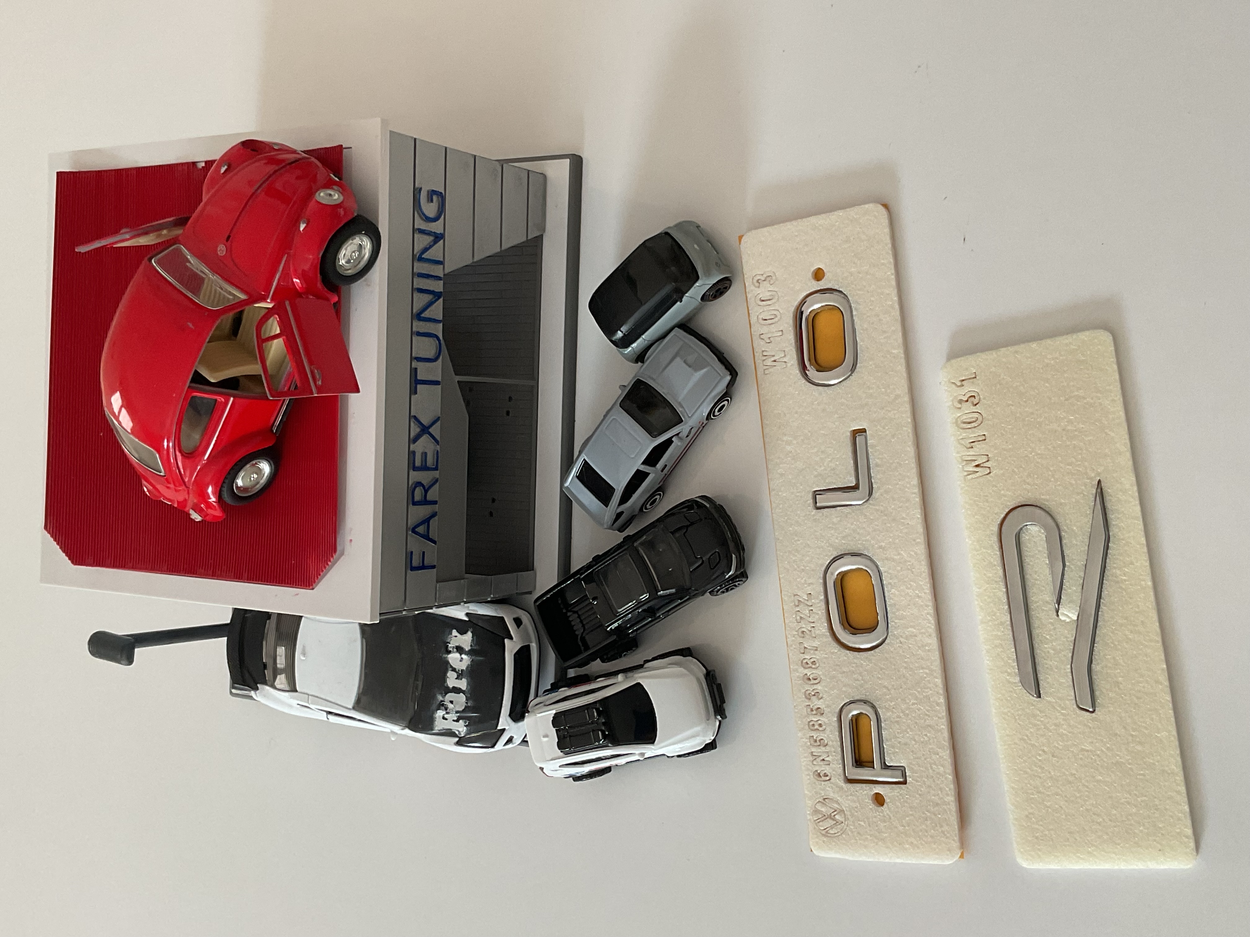 Volkswagen Polo ve R (Büyük Boy) Krom Yeni Nesil Bagaj Yazısı 3M 3D ABS