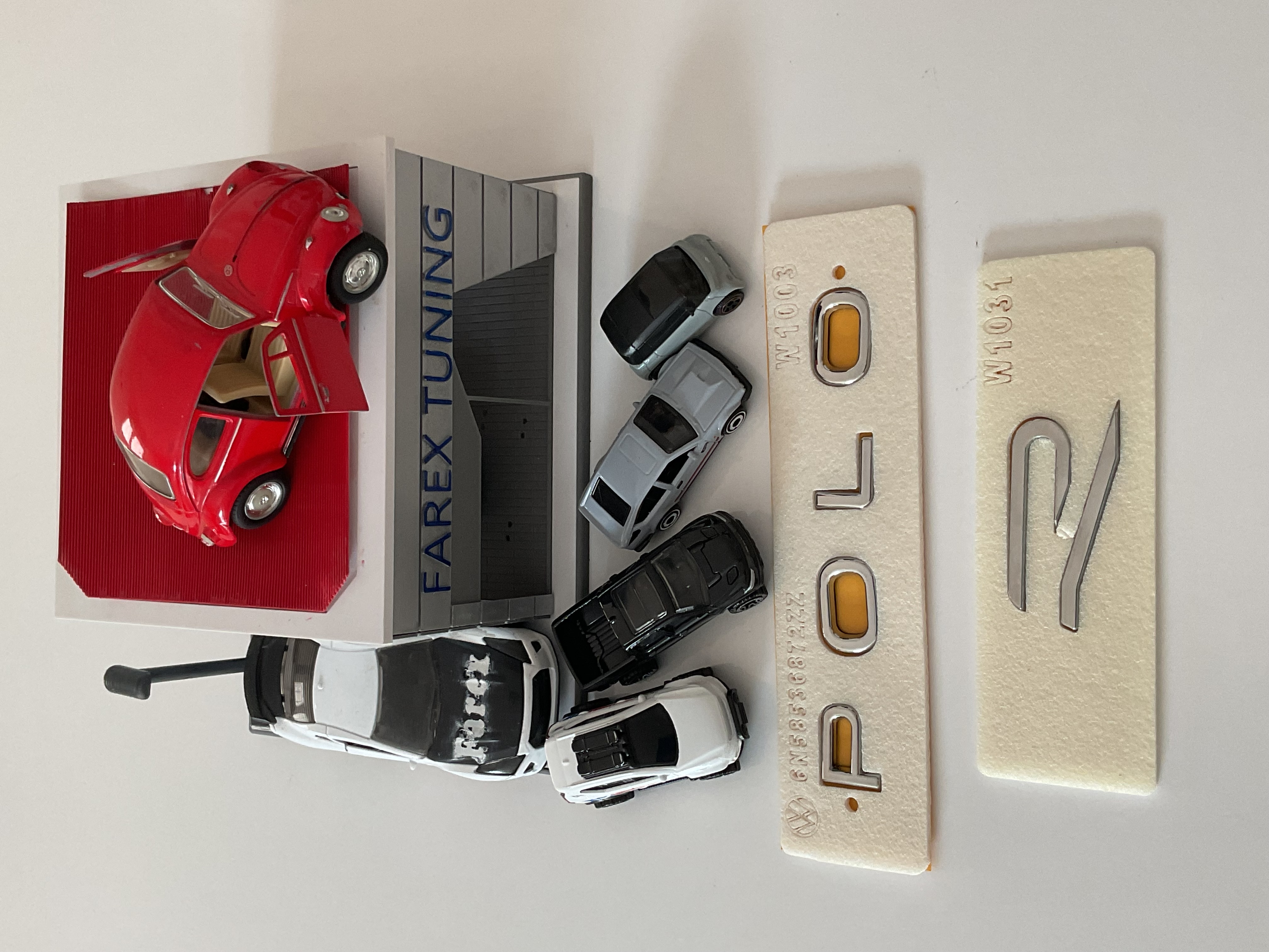 Volkswagen Polo ve R (Büyük Boy) Krom Yeni Nesil Bagaj Yazısı 3M 3D ABS