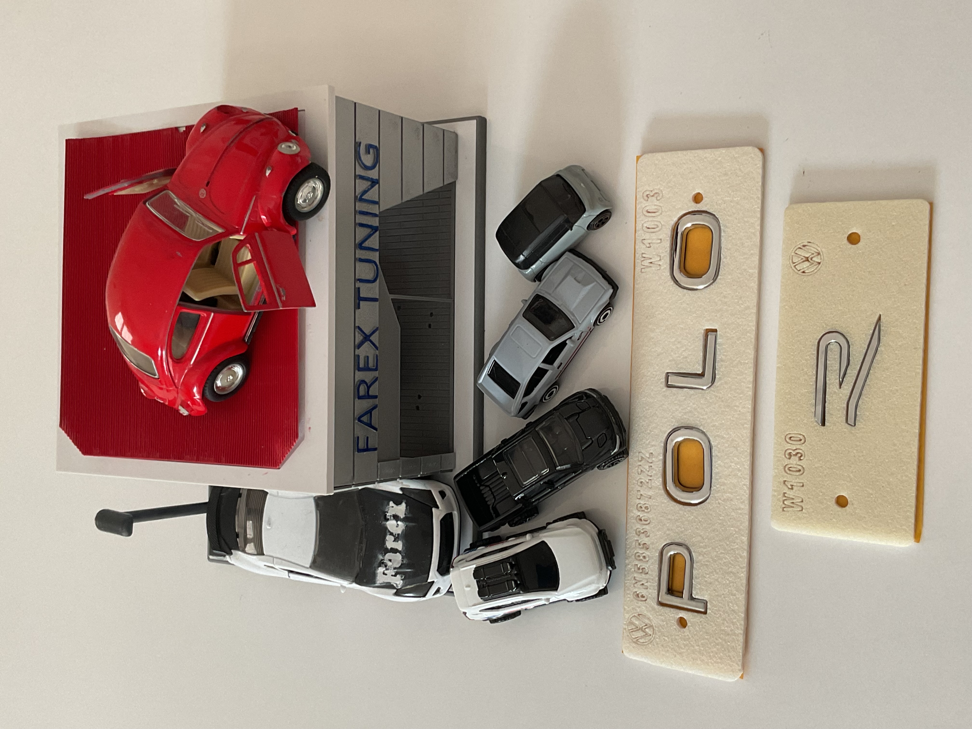 Volkswagen Polo ve R (Küçük Boy) Krom Yeni Nesil Bagaj Yazısı 3M 3D ABS