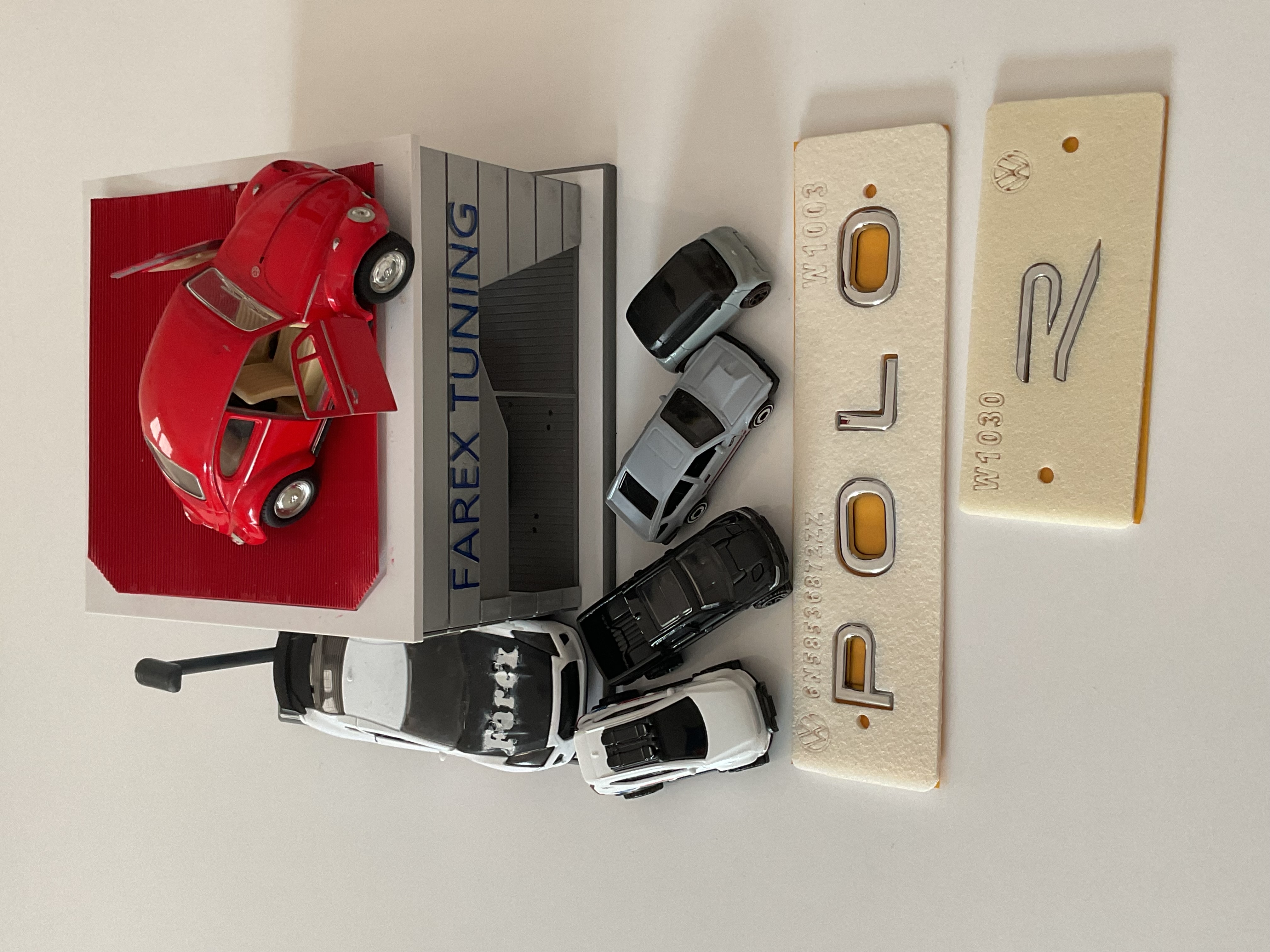 Volkswagen Polo ve R (Küçük Boy) Krom Yeni Nesil Bagaj Yazısı 3M 3D ABS