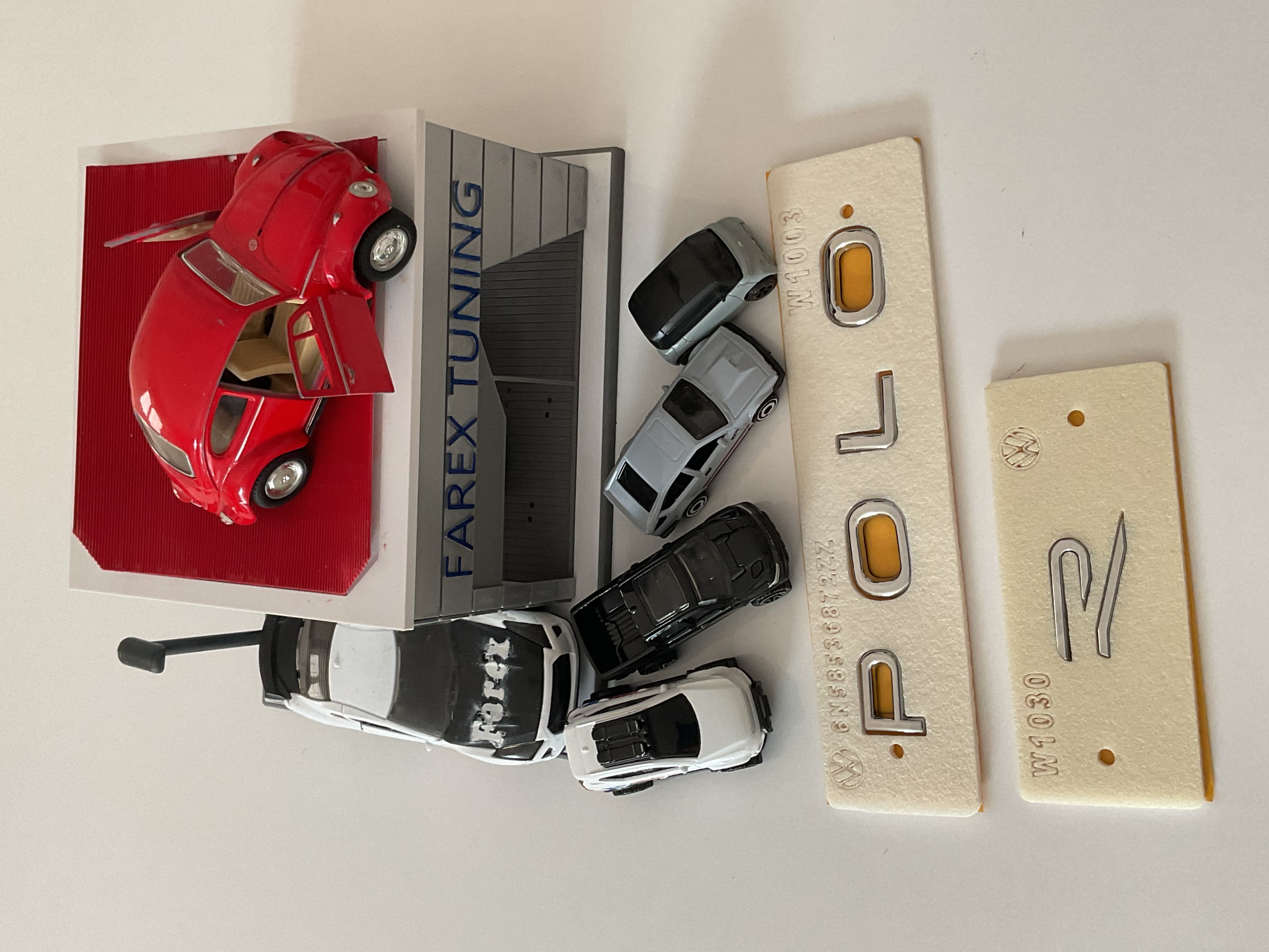 Volkswagen Polo ve R (Küçük Boy) Krom Yeni Nesil Bagaj Yazısı 3M 3D ABS