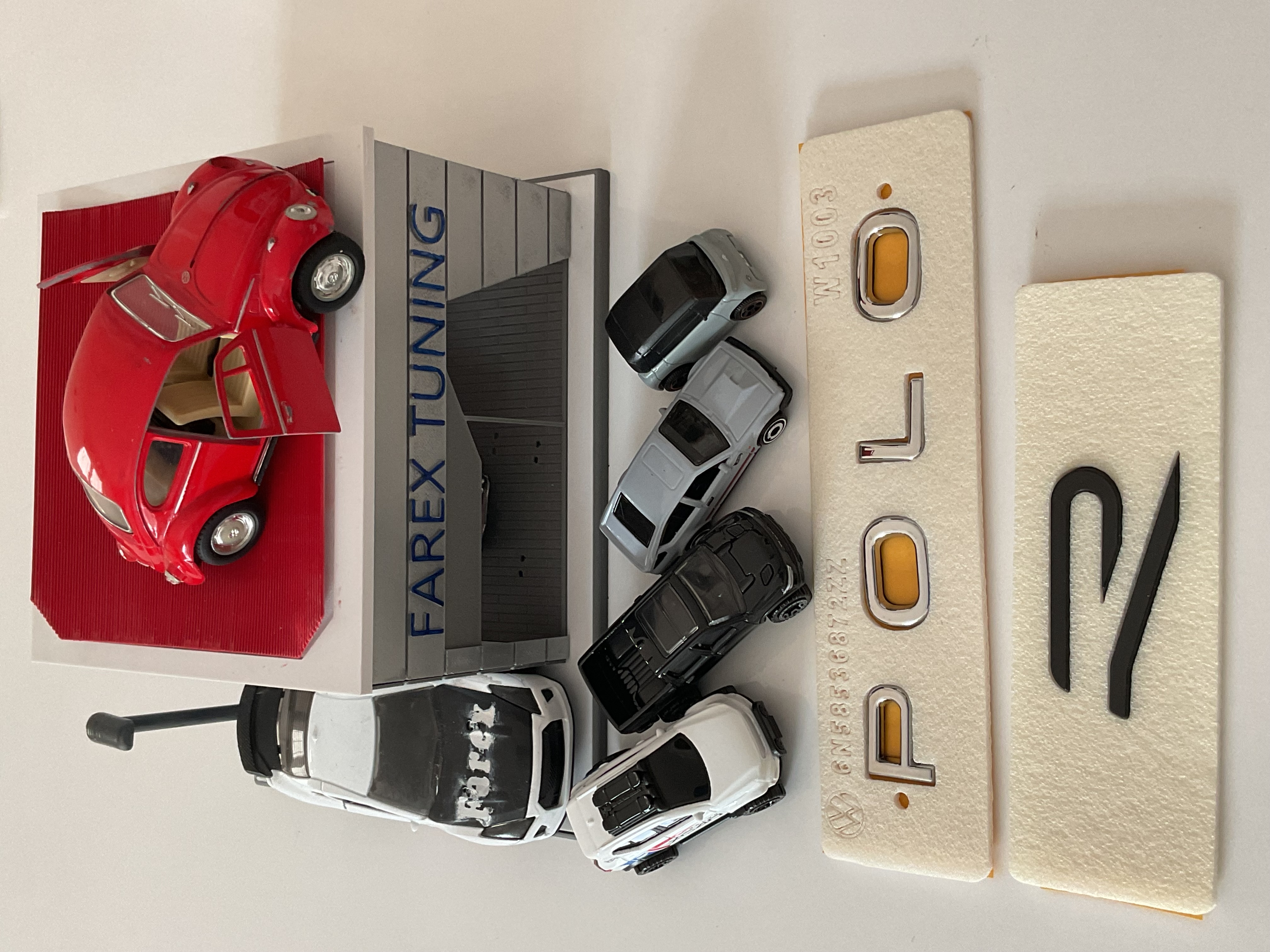 Volkswagen Polo ve R Büyük Boy (Piano Black) Krom Yeni Nesil Bagaj Yazısı 3M 3D ABS