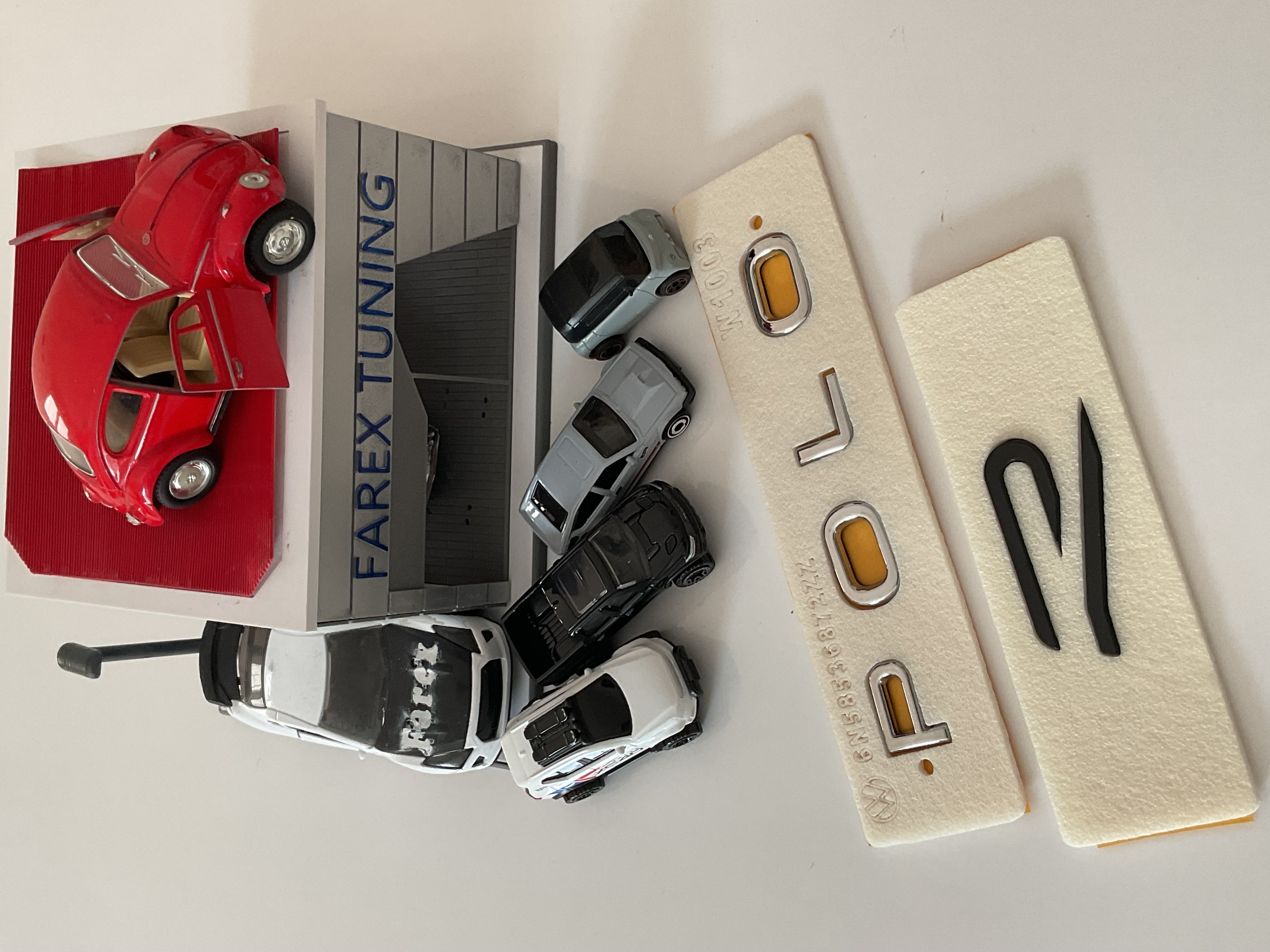 Volkswagen Polo ve R Büyük Boy (Piano Black) Krom Yeni Nesil Bagaj Yazısı 3M 3D ABS