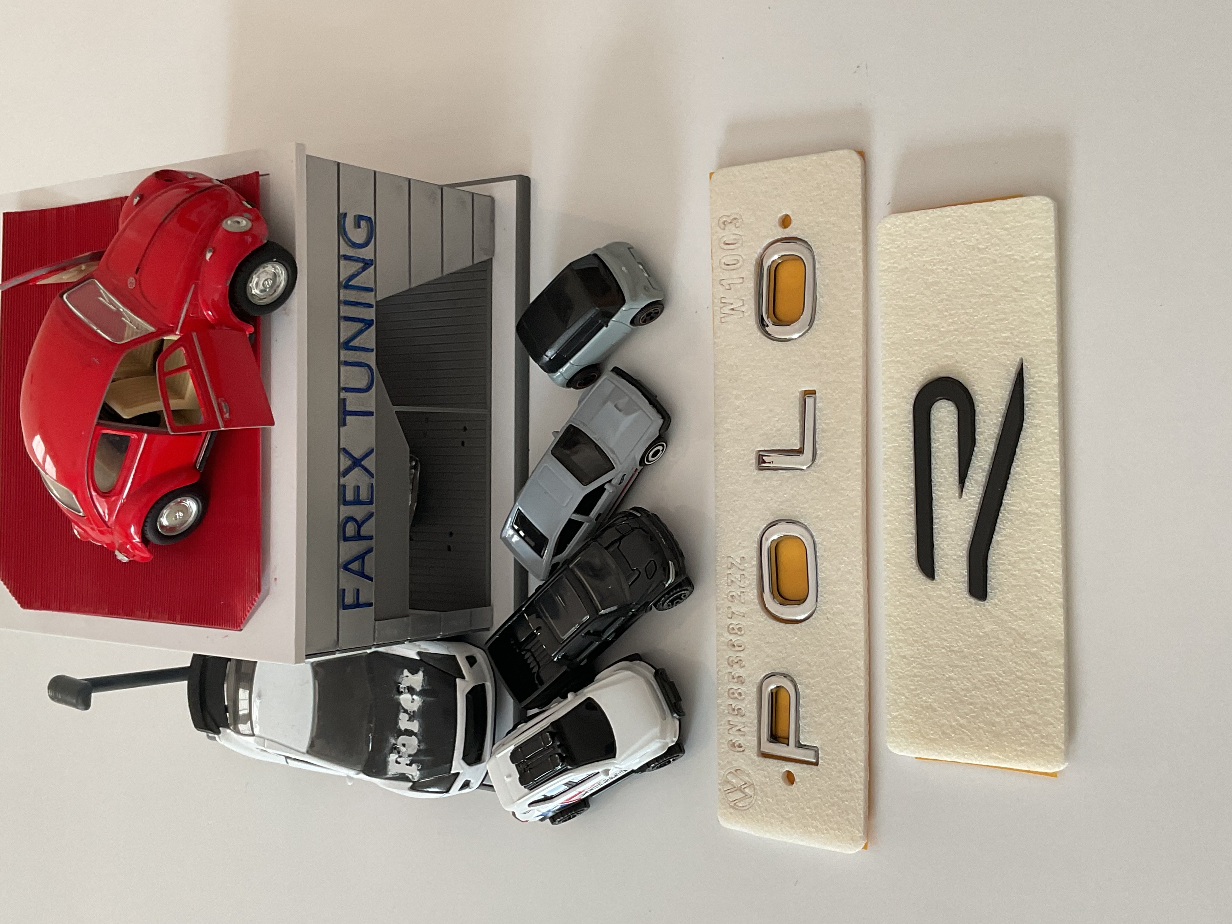 Volkswagen Polo ve R Büyük Boy (Piano Black) Krom Yeni Nesil Bagaj Yazısı 3M 3D ABS