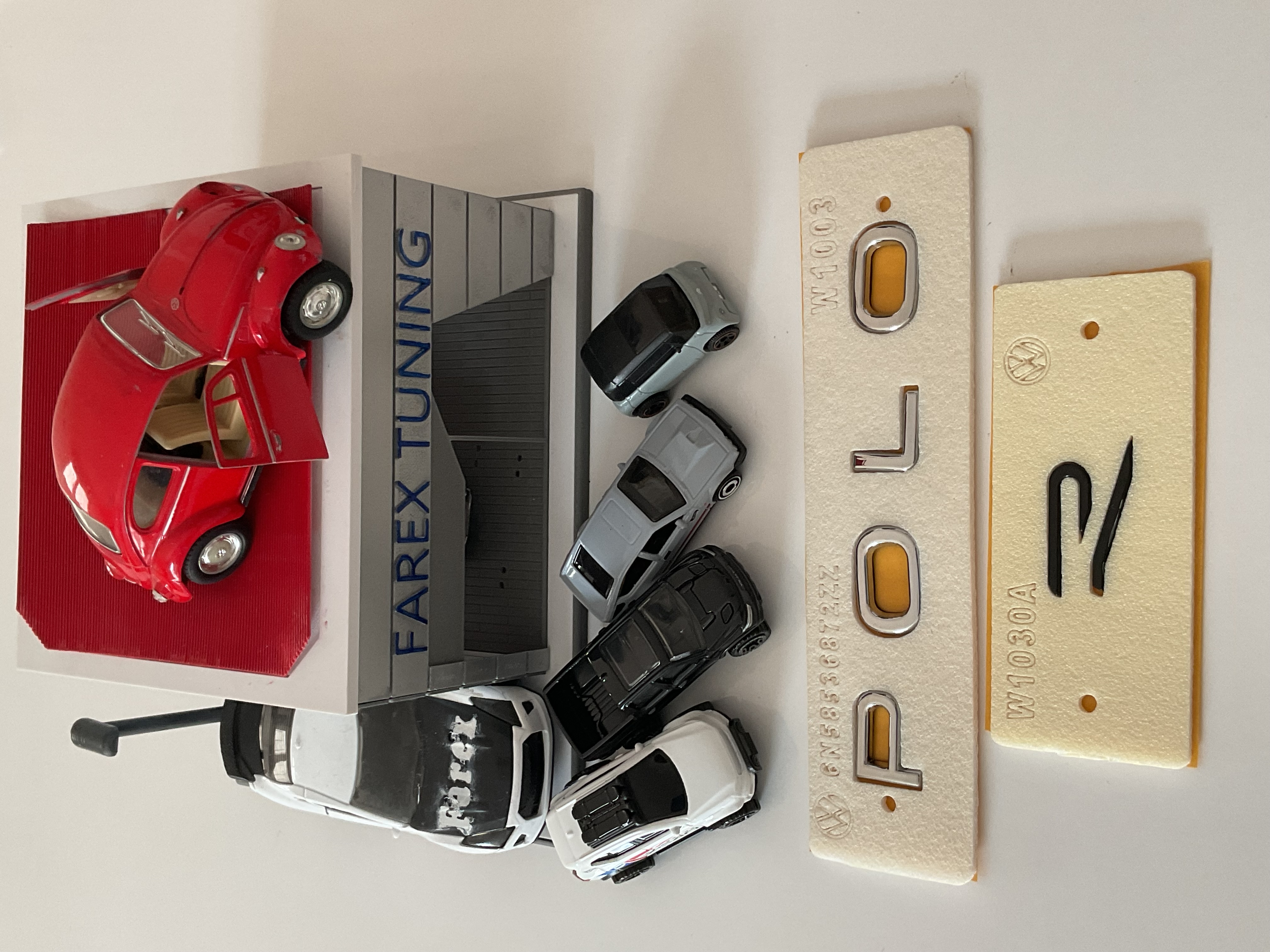 Volkswagen Polo ve R Küçük Boy (Piano Black) Krom Yeni Nesil Bagaj Yazısı 3M 3D ABS