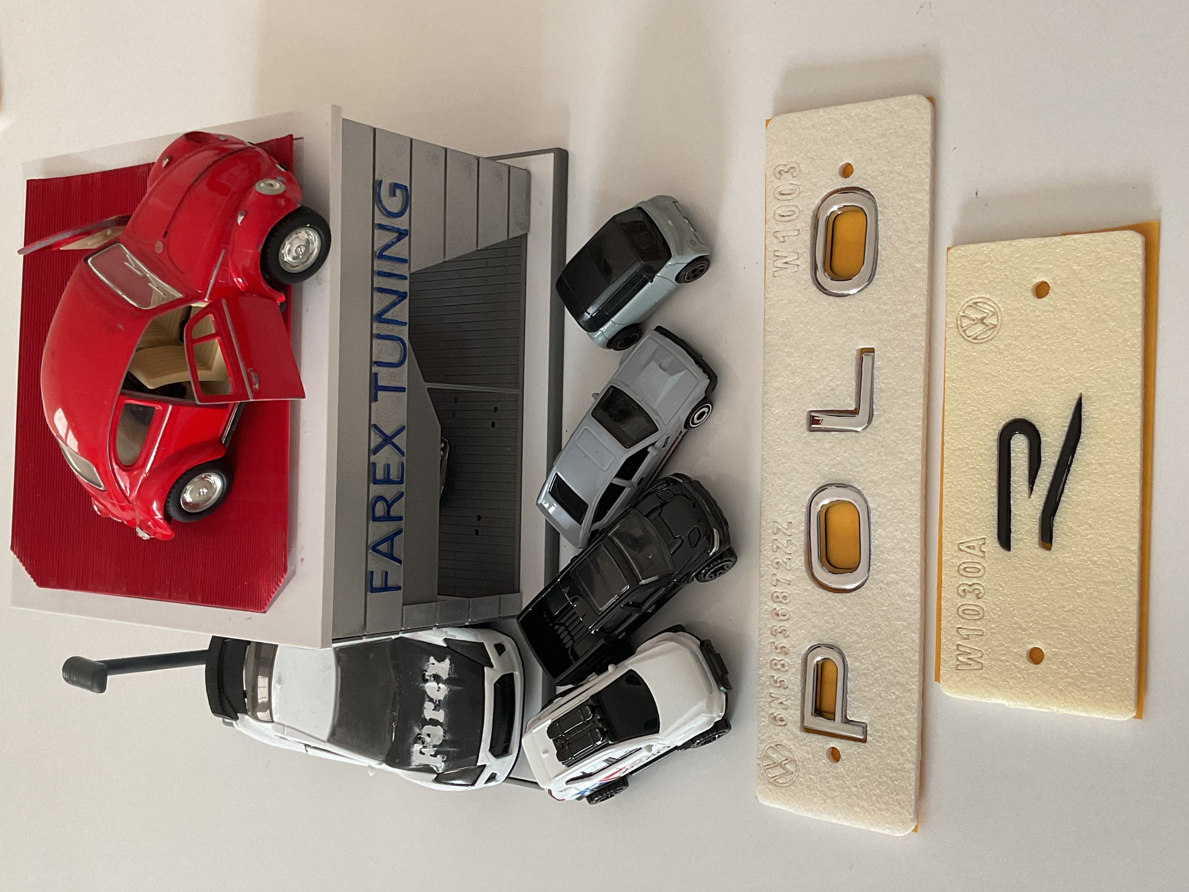 Volkswagen Polo ve R Küçük Boy (Piano Black) Krom Yeni Nesil Bagaj Yazısı 3M 3D ABS