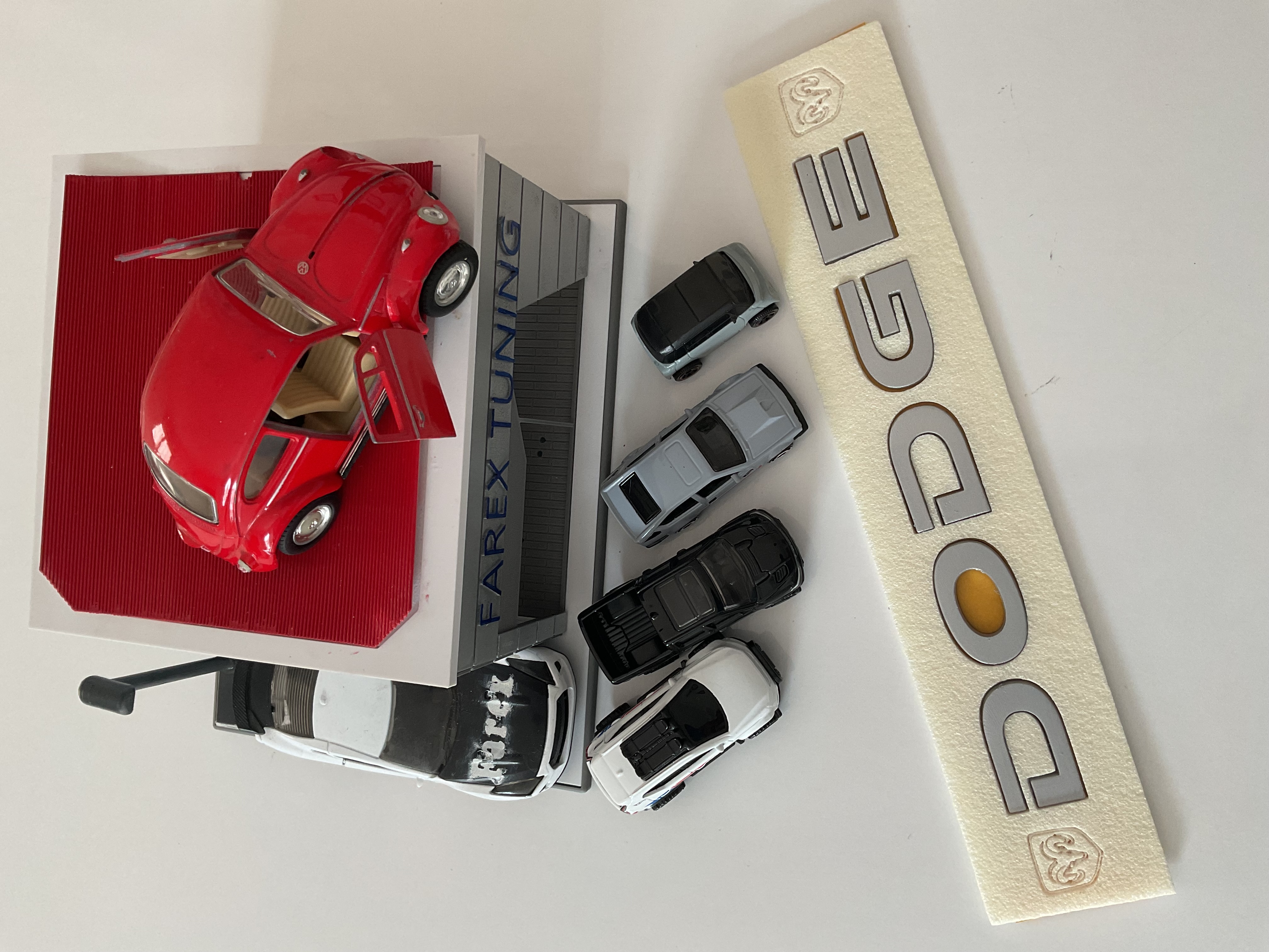 Dodge Yeni Nesil Gri Bagaj Yazısı 3M 3D ABS