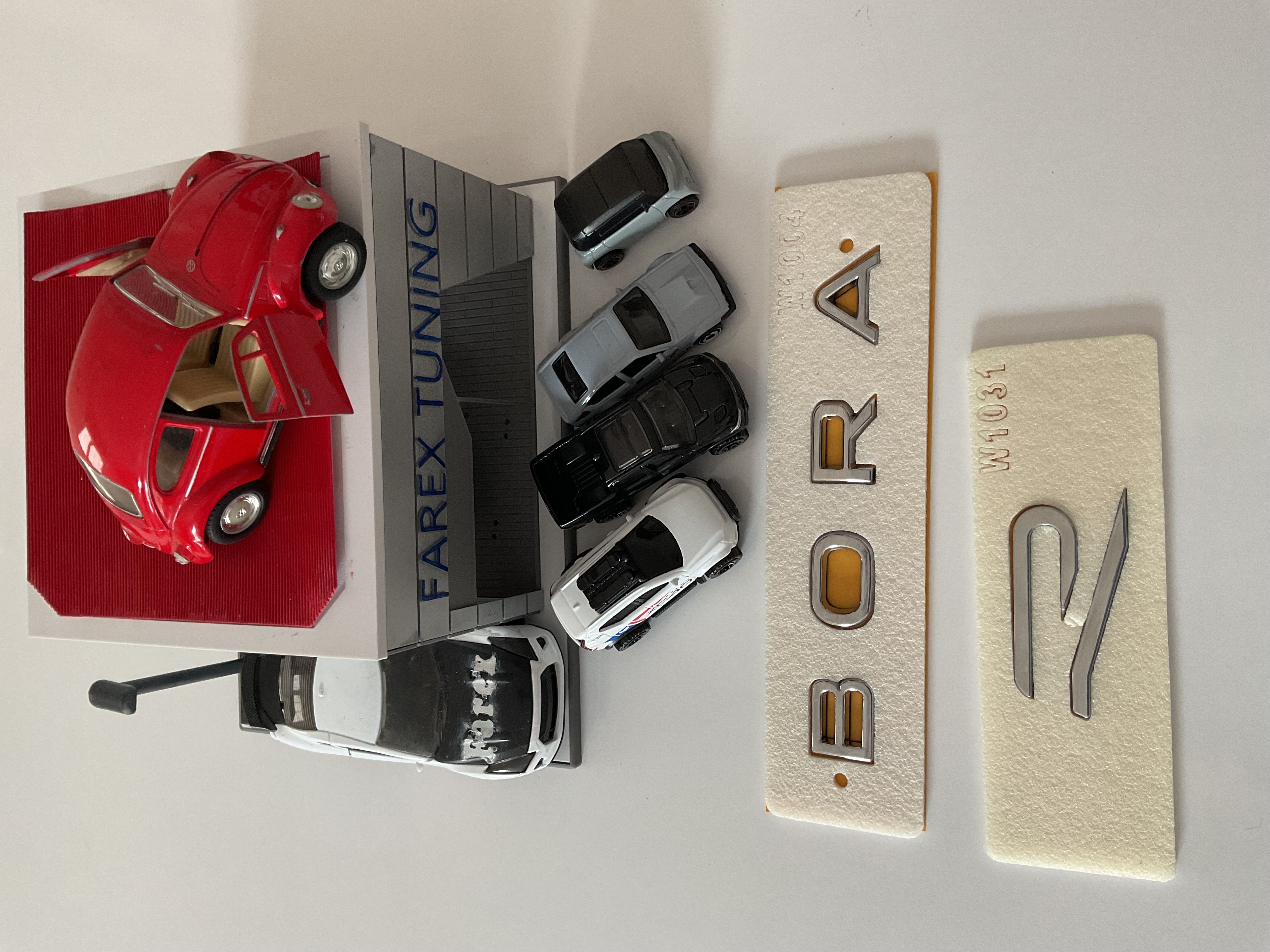 Volkswagen Bora Krom ve R (Krom) Büyük Boy Yeni Nesil Bagaj Yazısı 3M 3D ABS