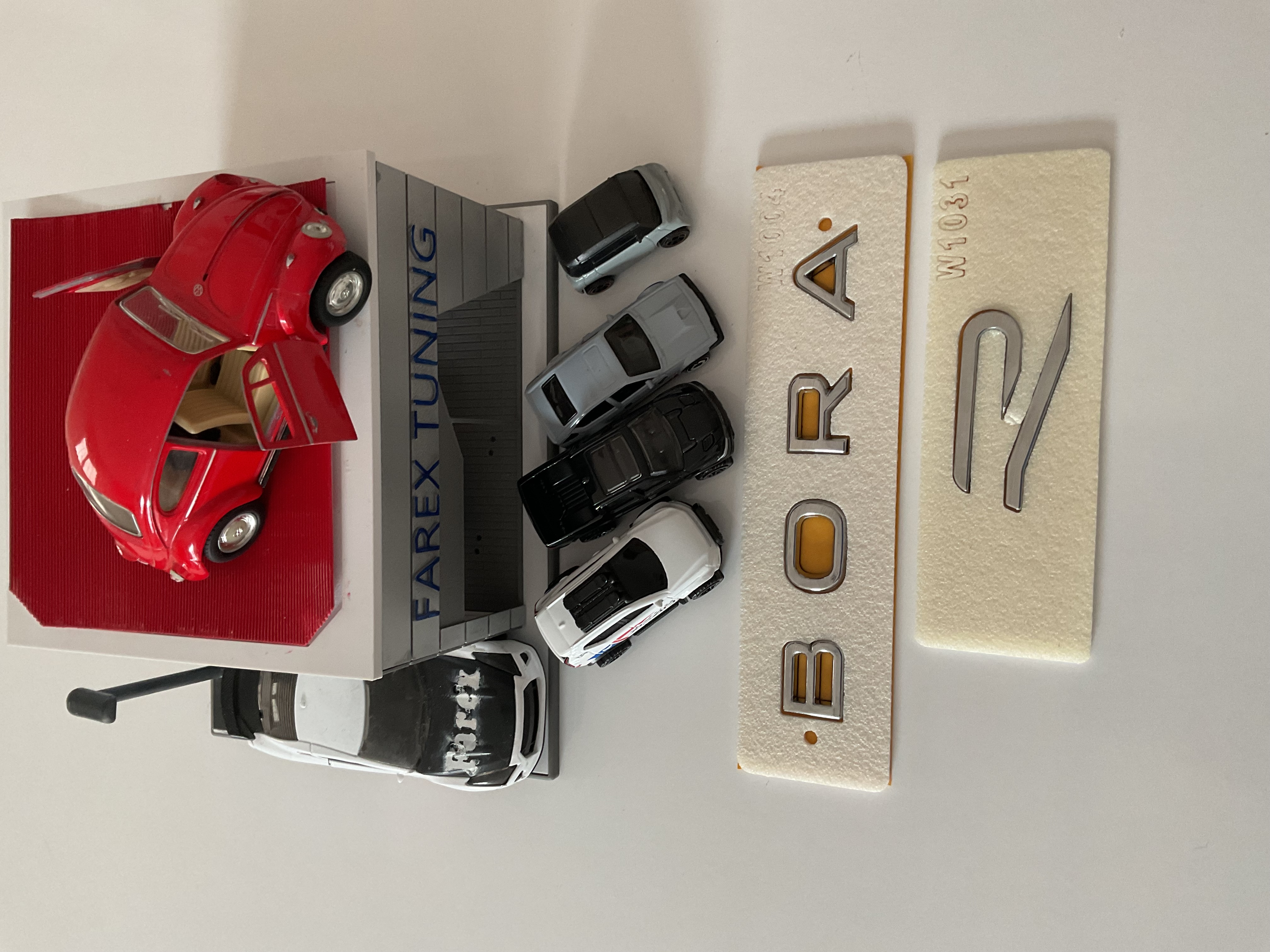 Volkswagen Bora Krom ve R (Krom) Büyük Boy Yeni Nesil Bagaj Yazısı 3M 3D ABS