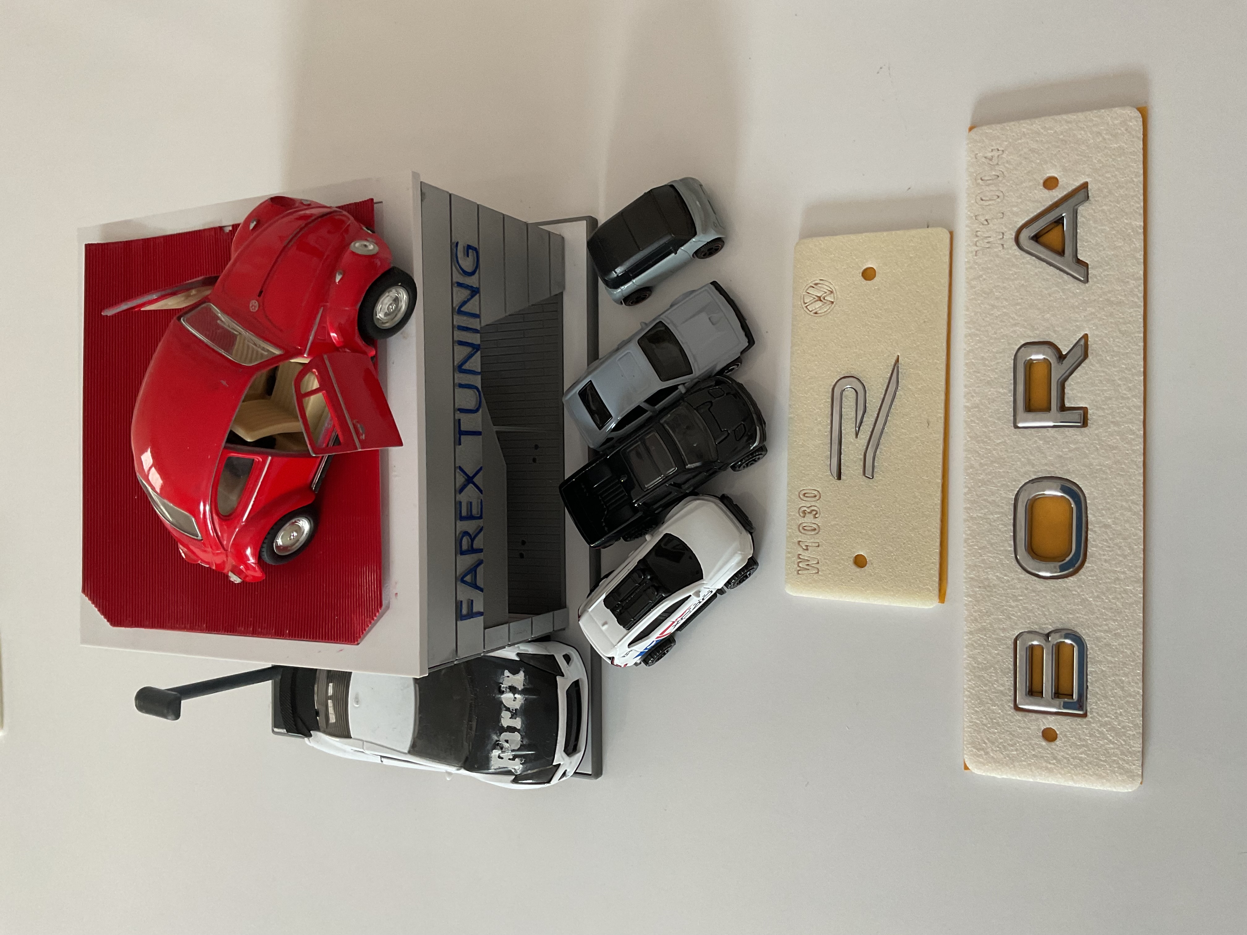 Volkswagen Bora Krom ve R (Krom) Küçük Boy Yeni Nesil Bagaj Yazısı 3M 3D ABS