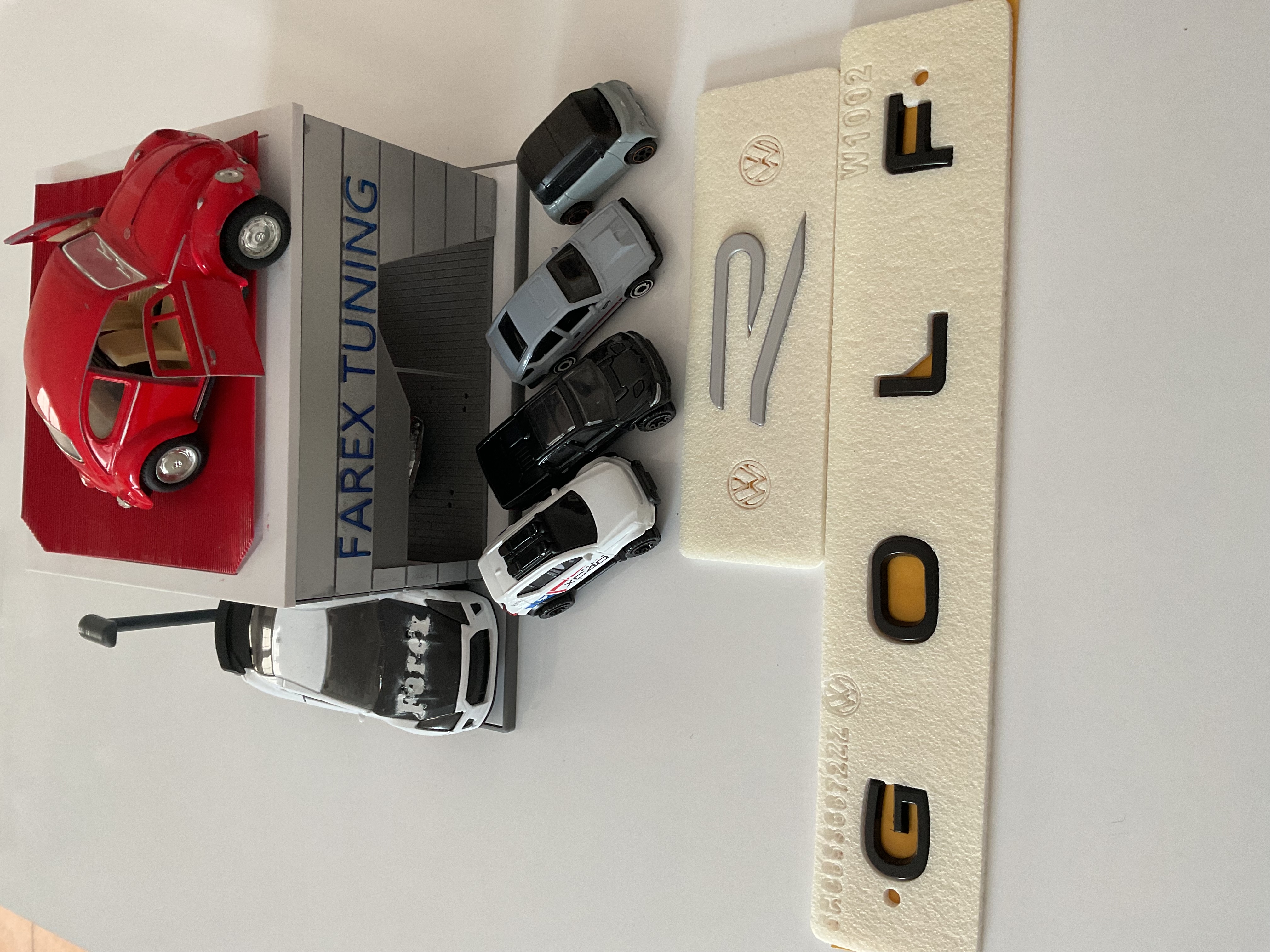 Volkswagen Golf Piano Black Boşluklu ve R (Gri) Yeni Nesil 3M 3D ABS