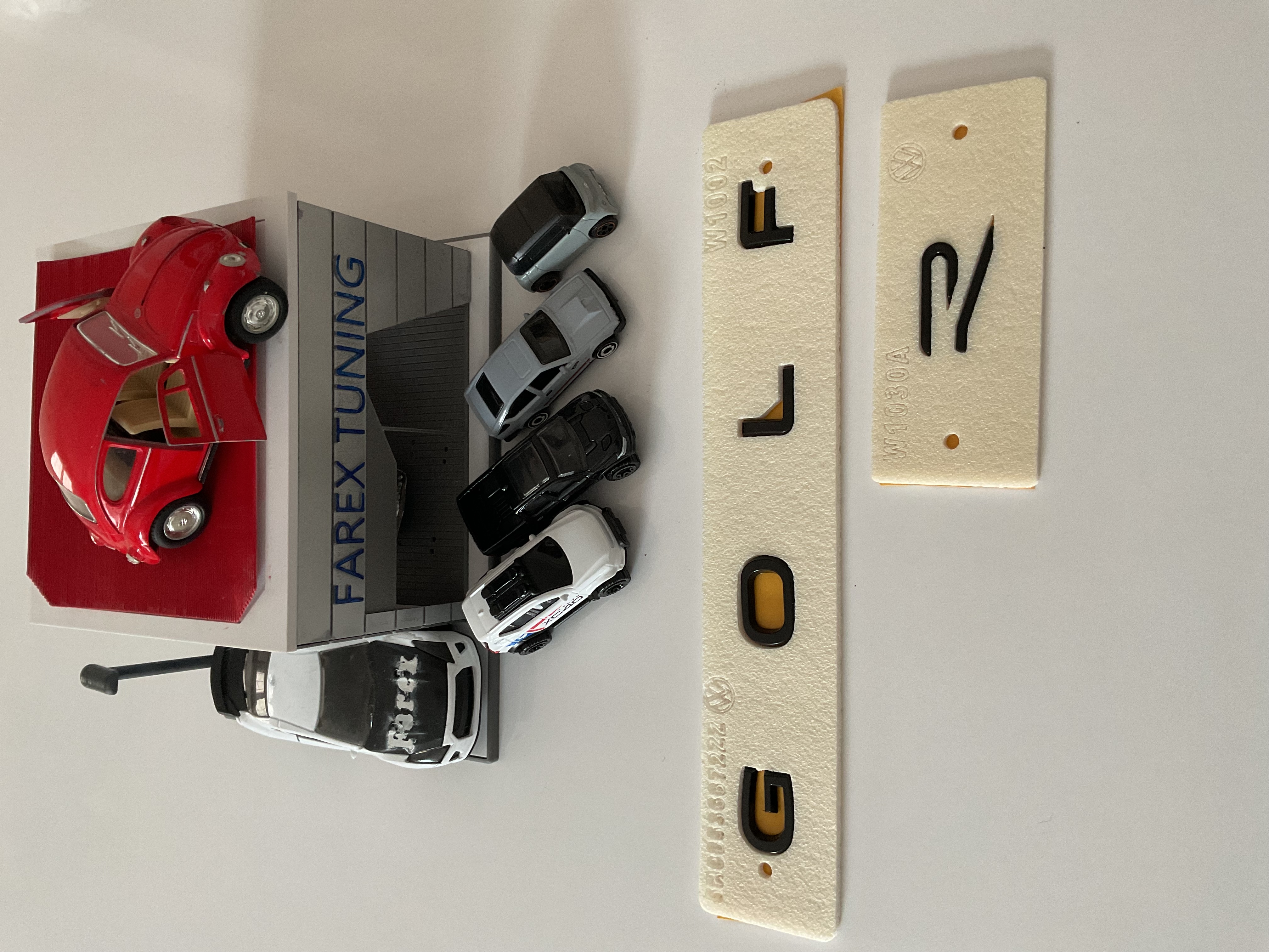 Volkswagen Golf Piano Black Boşluklu ve R (Piano Black) Yeni Nesil 3M 3D ABS