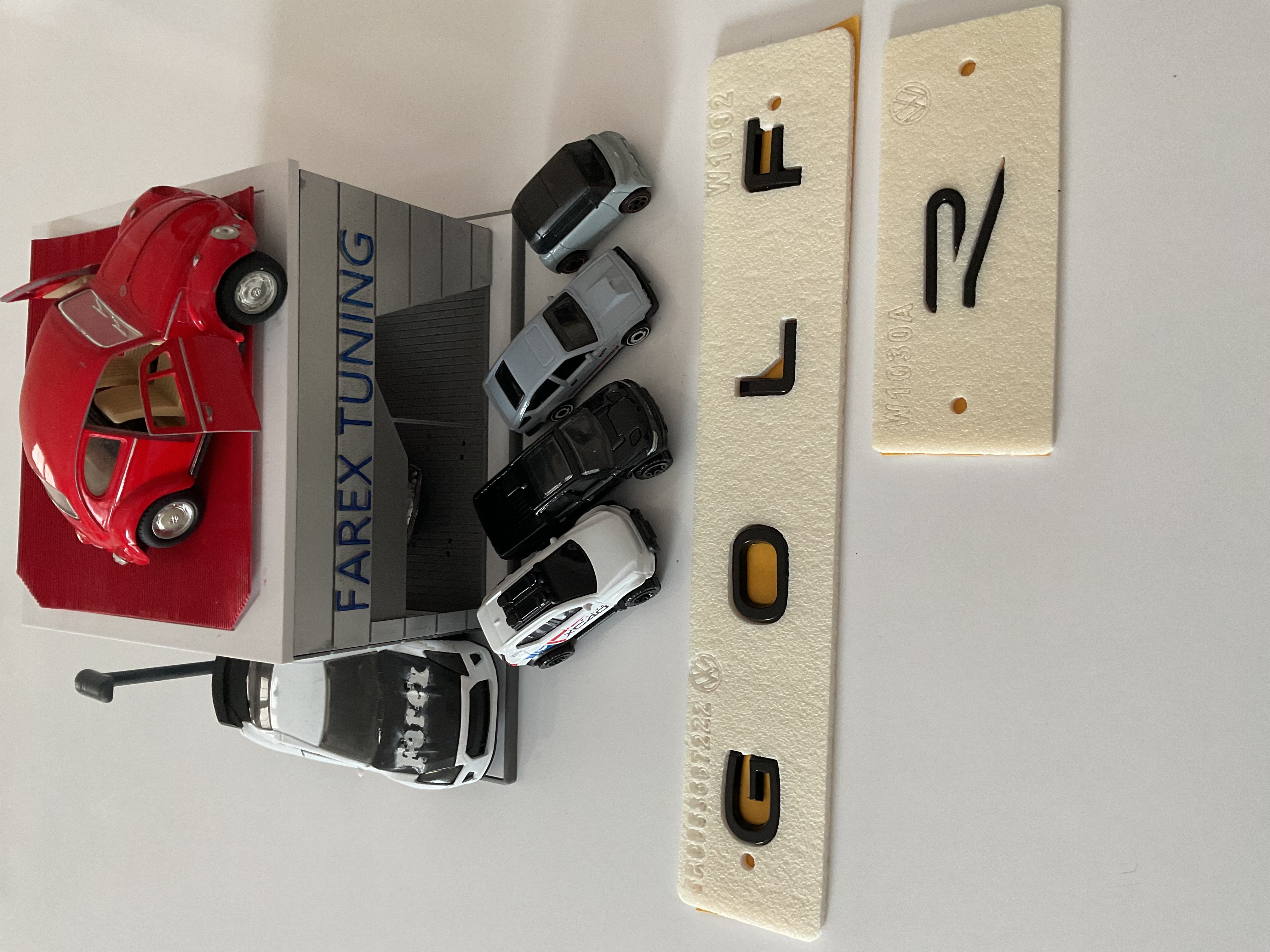 Volkswagen Golf Piano Black Boşluklu ve R (Piano Black) Yeni Nesil 3M 3D ABS