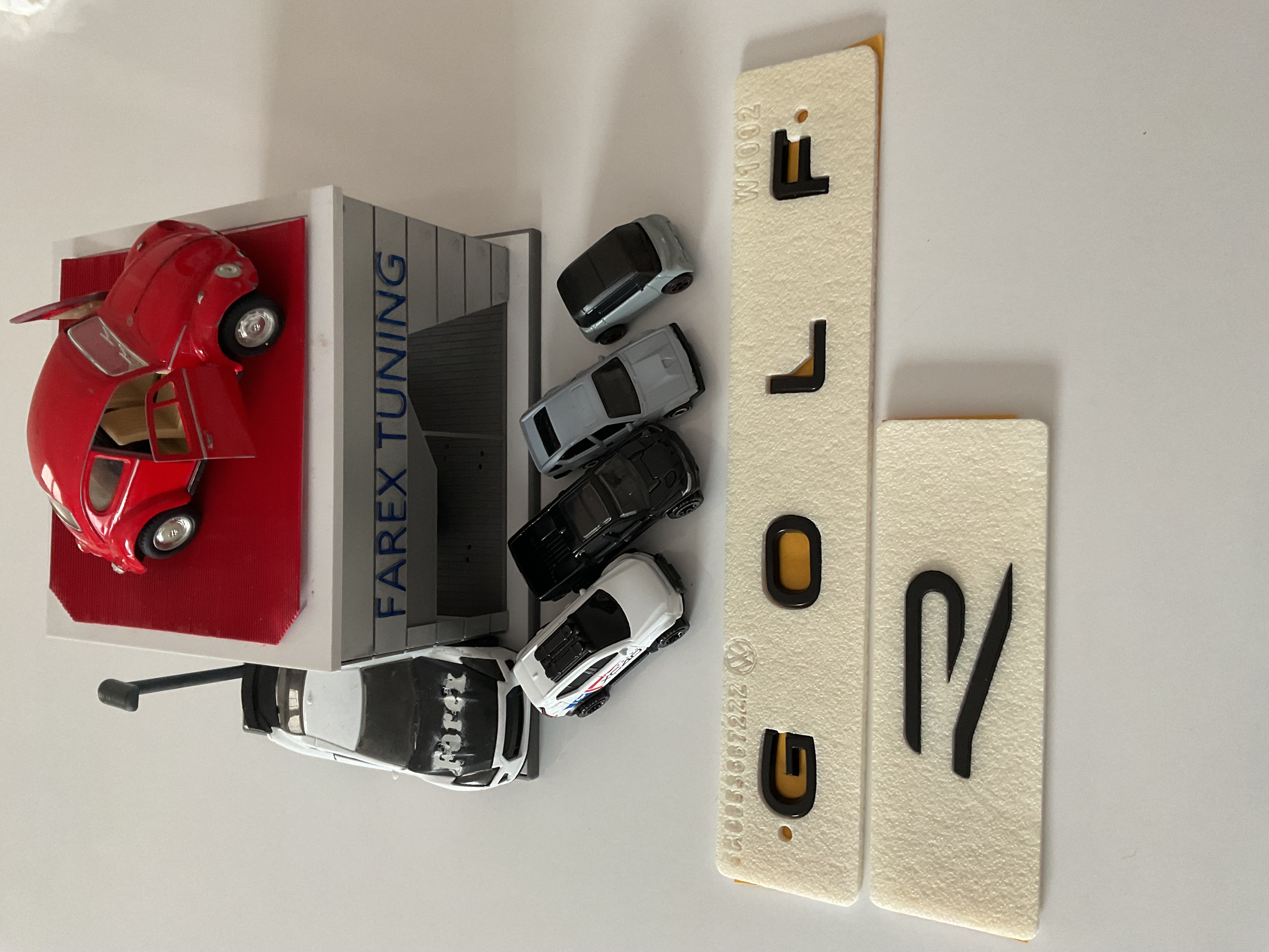 Volkswagen Golf Piano Black Boşluklu ve R Büyük (Piano Black) Yeni Nesil 3M 3D ABS