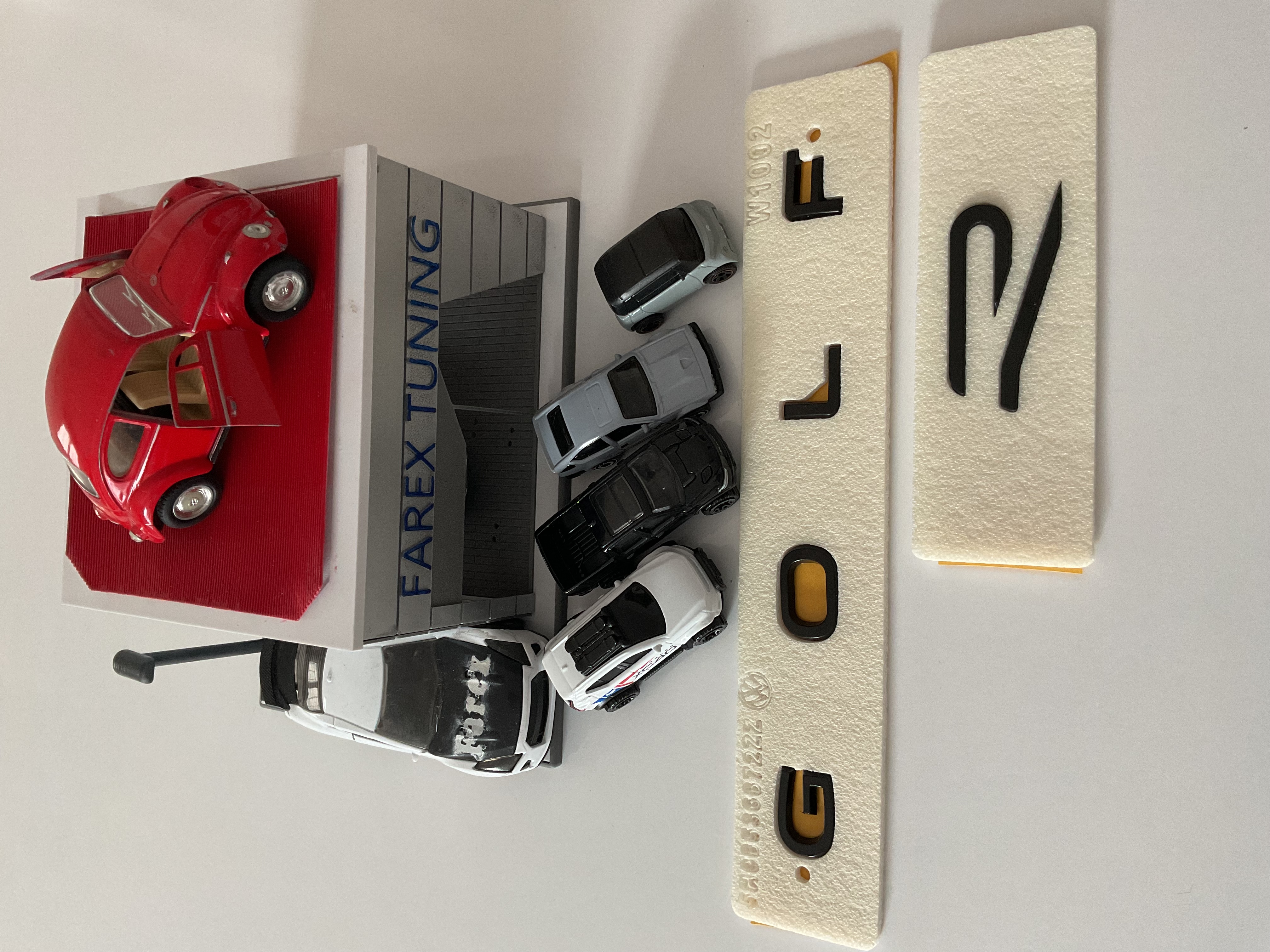 Volkswagen Golf Piano Black Boşluklu ve R Büyük (Piano Black) Yeni Nesil 3M 3D ABS