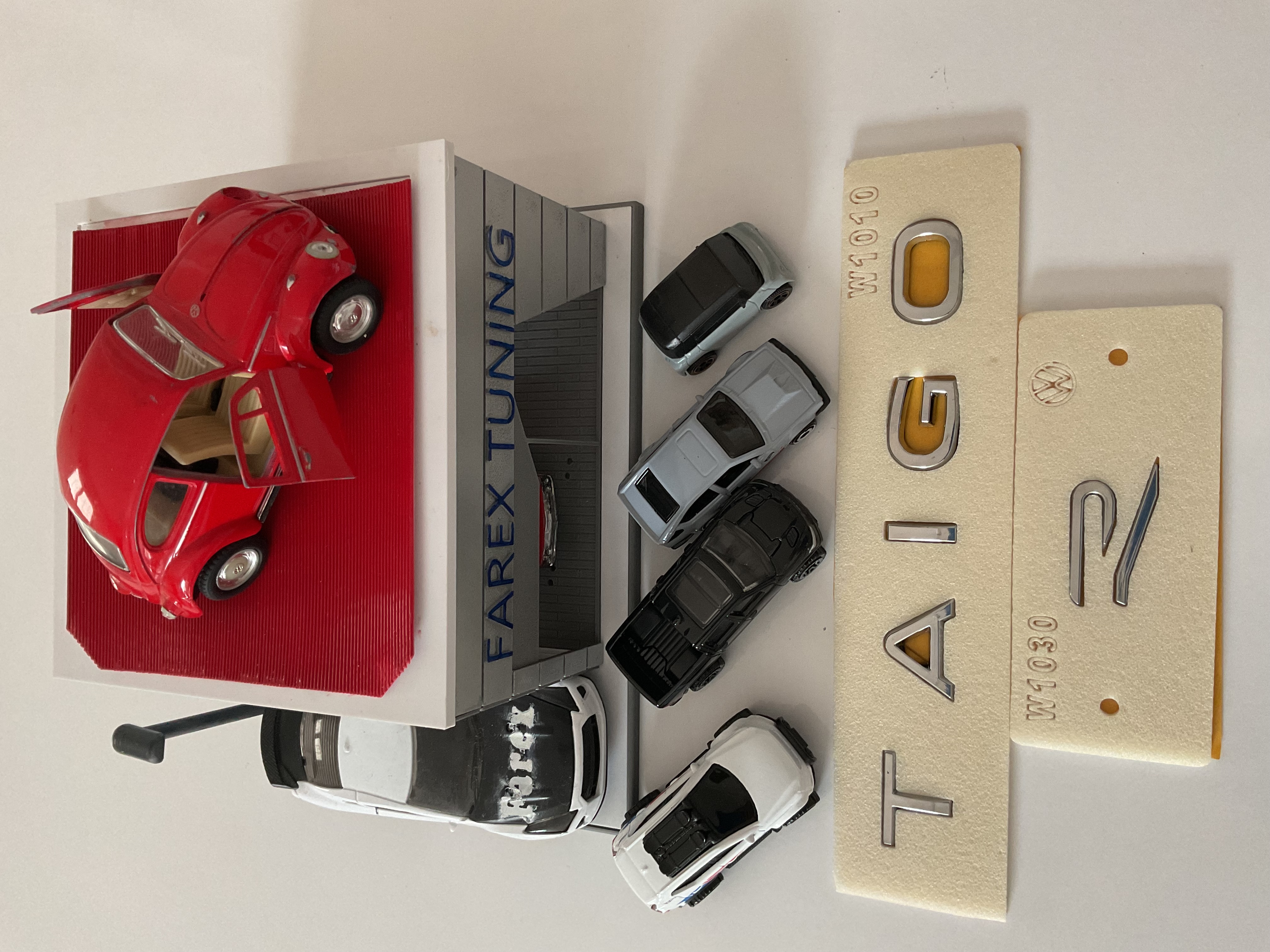 Volkswagen Taigo Krom Boşluklu ve R Küçük (Krom) Yeni Nesil 3M 3D ABS