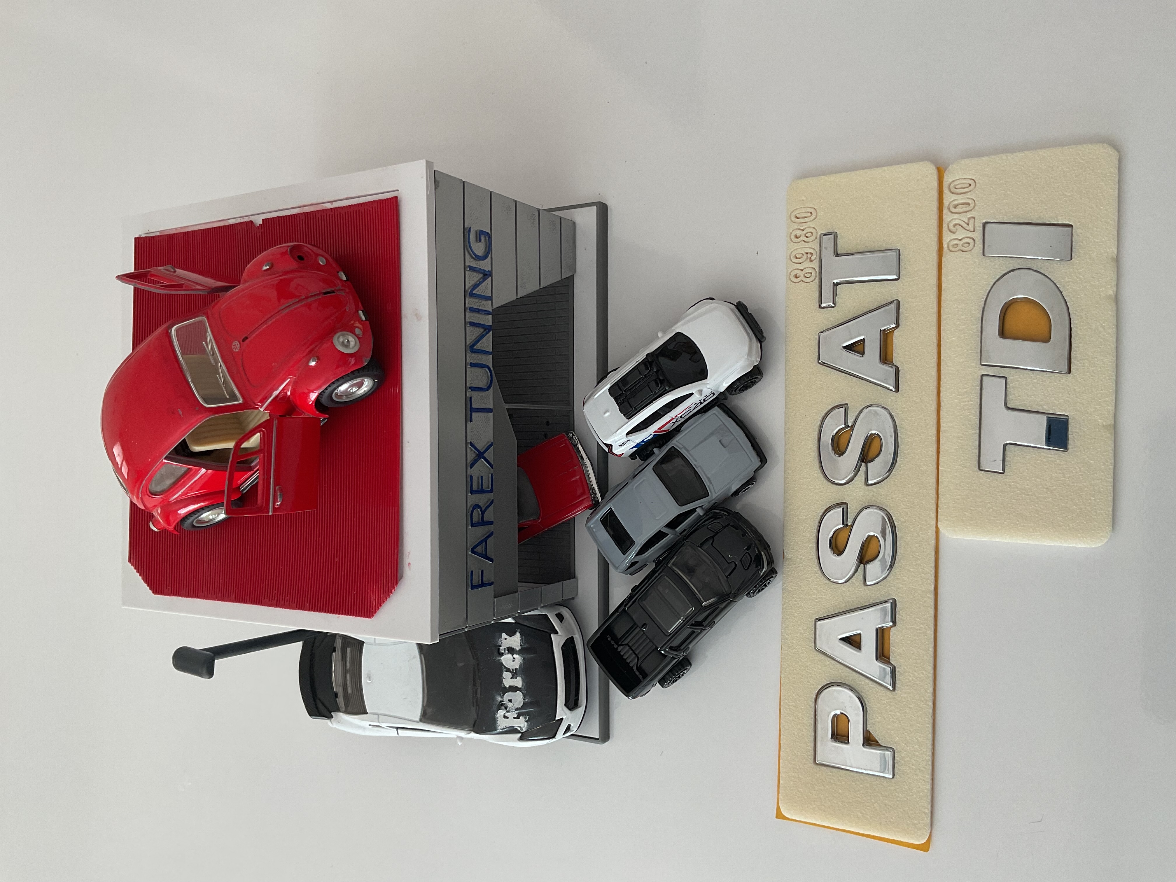 Volkswagen Passat ve TDI Krom Bagaj Yazısı Seti 2’li 3M 3D ABS