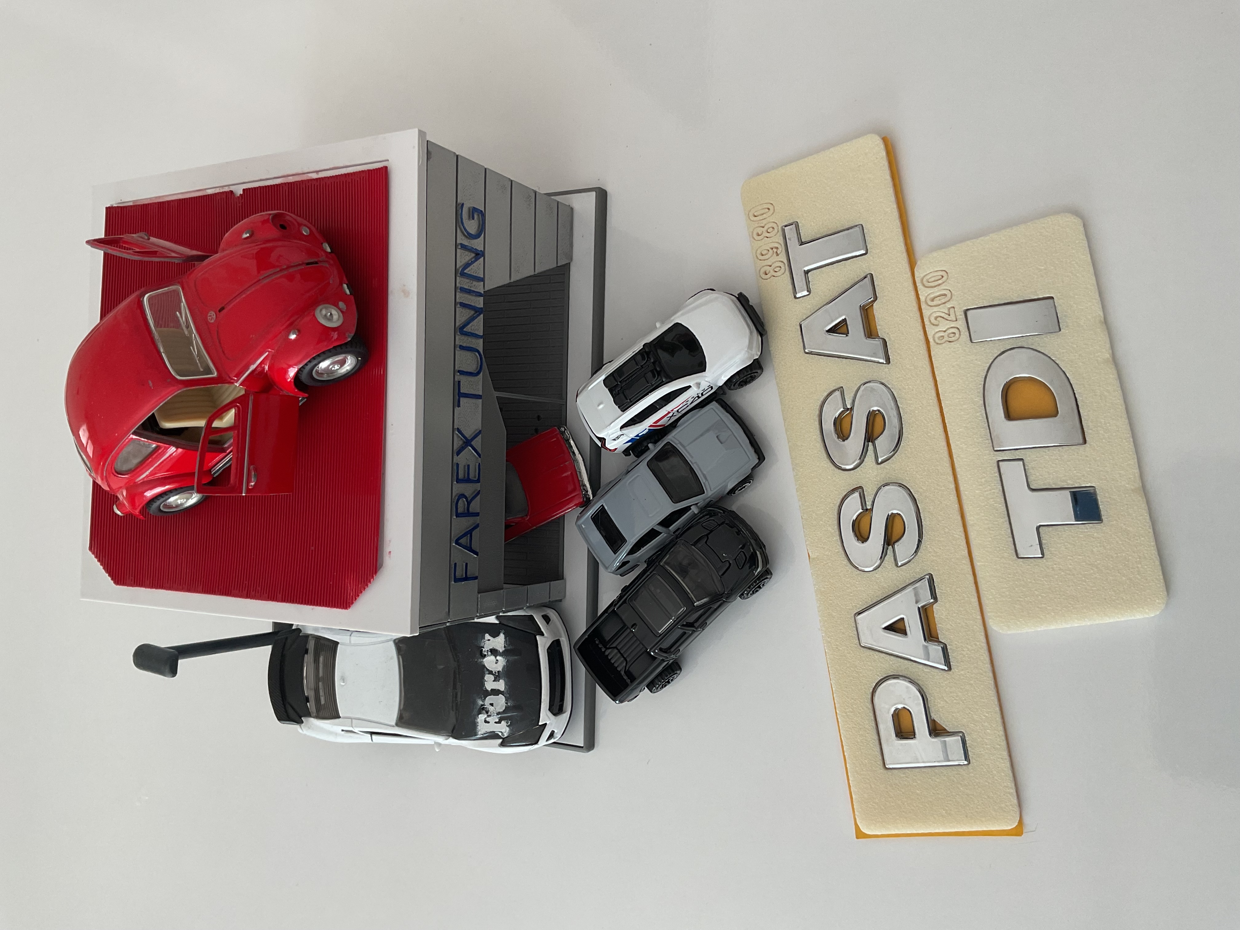 Volkswagen Passat ve TDI Krom Bagaj Yazısı Seti 2’li 3M 3D ABS