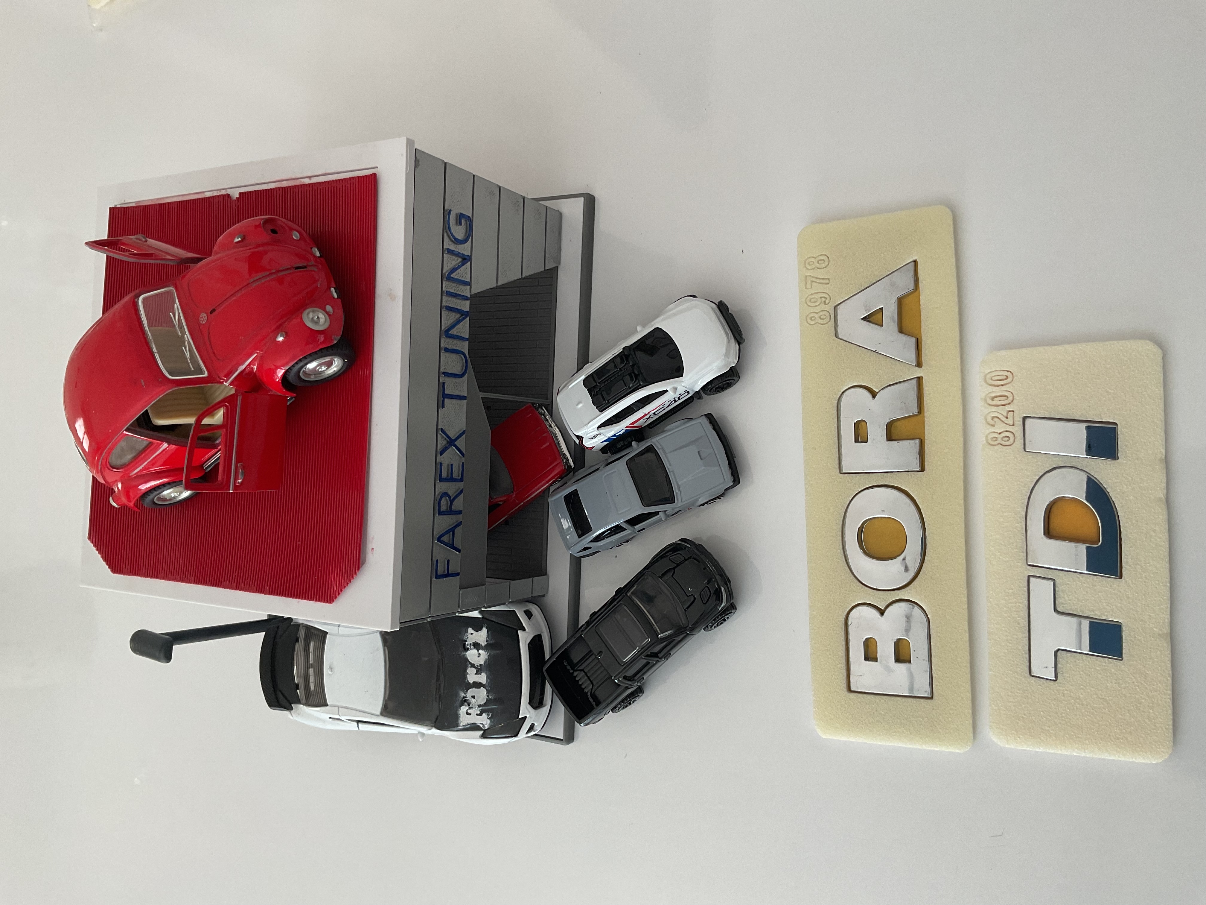 Volkswagen Bora ve TDI Krom Bagaj Yazısı Seti 2’li 3M 3D ABS