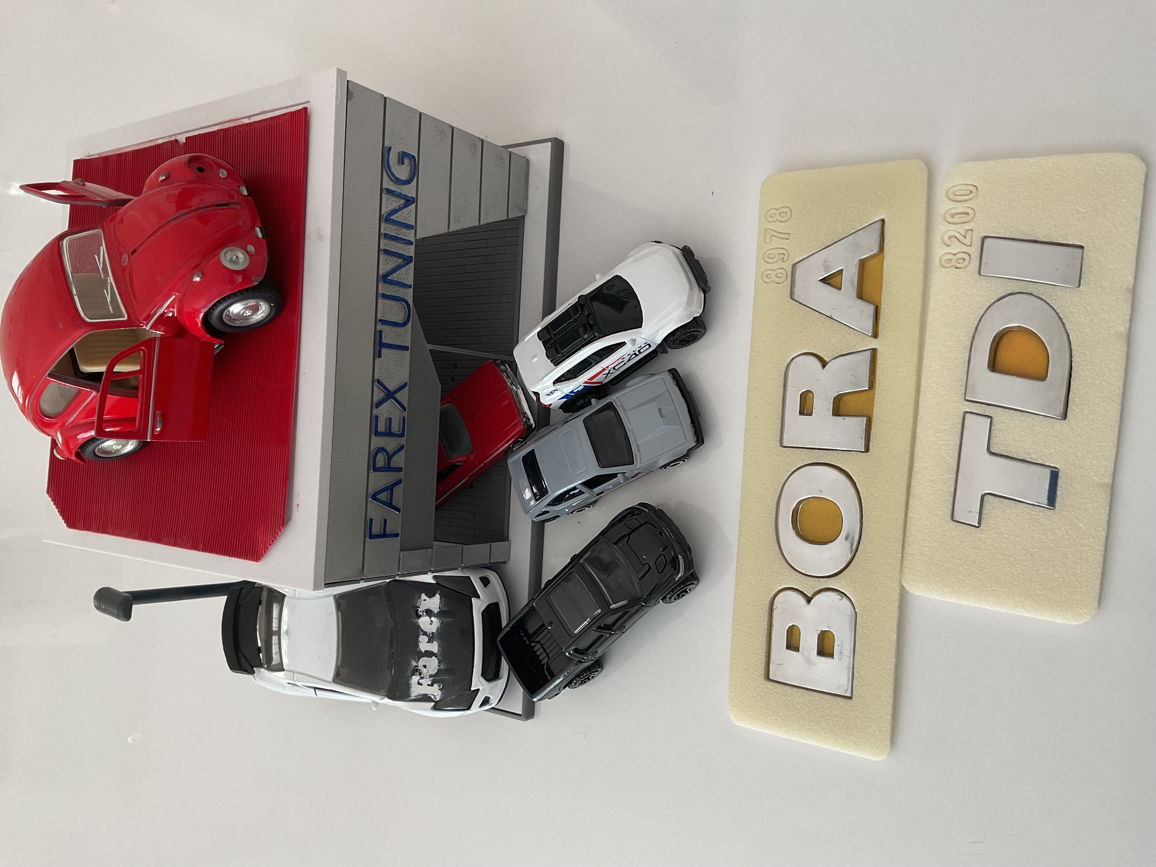 Volkswagen Bora ve TDI Krom Bagaj Yazısı Seti 2’li 3M 3D ABS