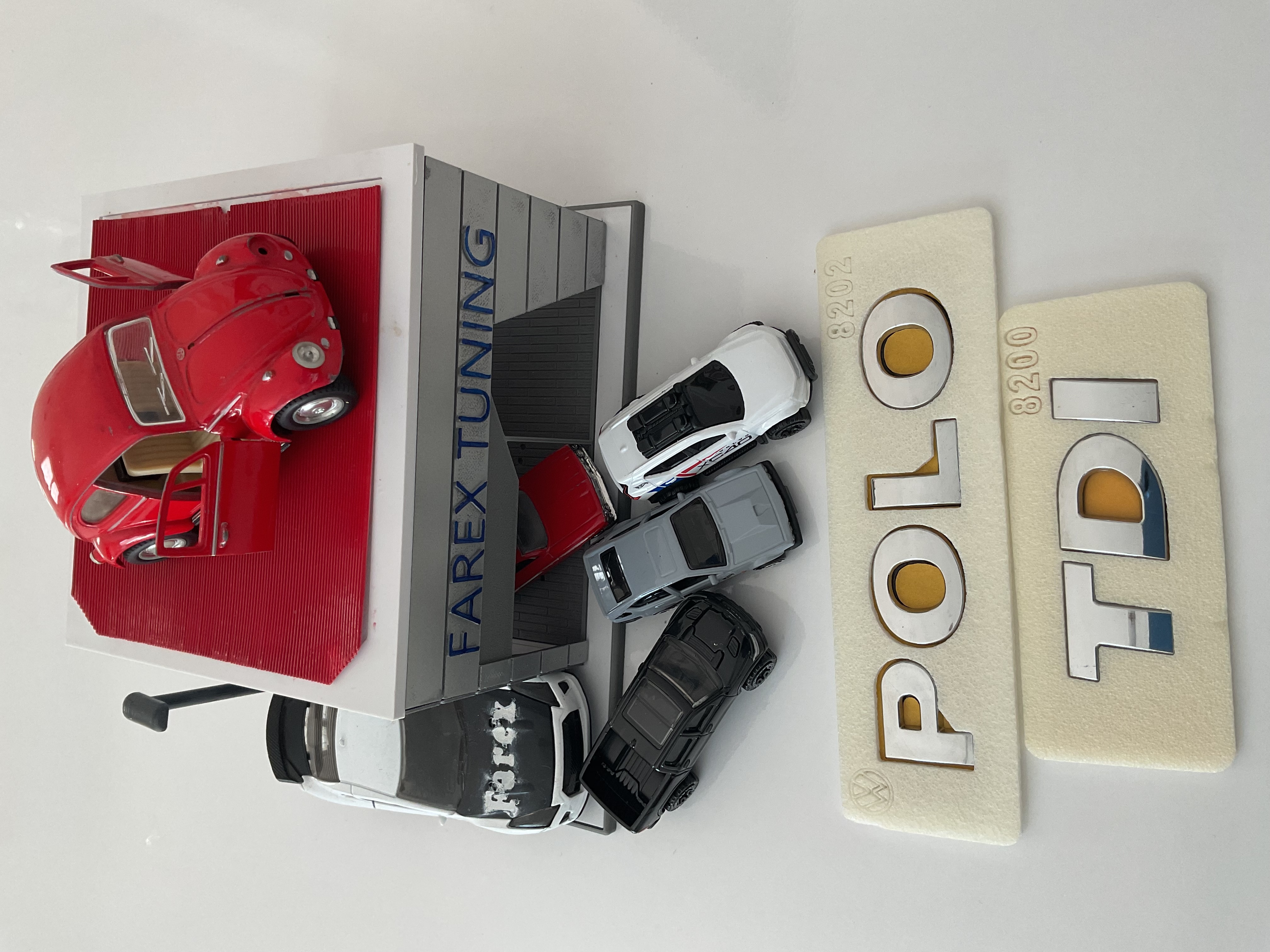 Volkswagen Polo ve TDI Krom Bagaj Yazısı Seti 2’li 3M 3D ABS