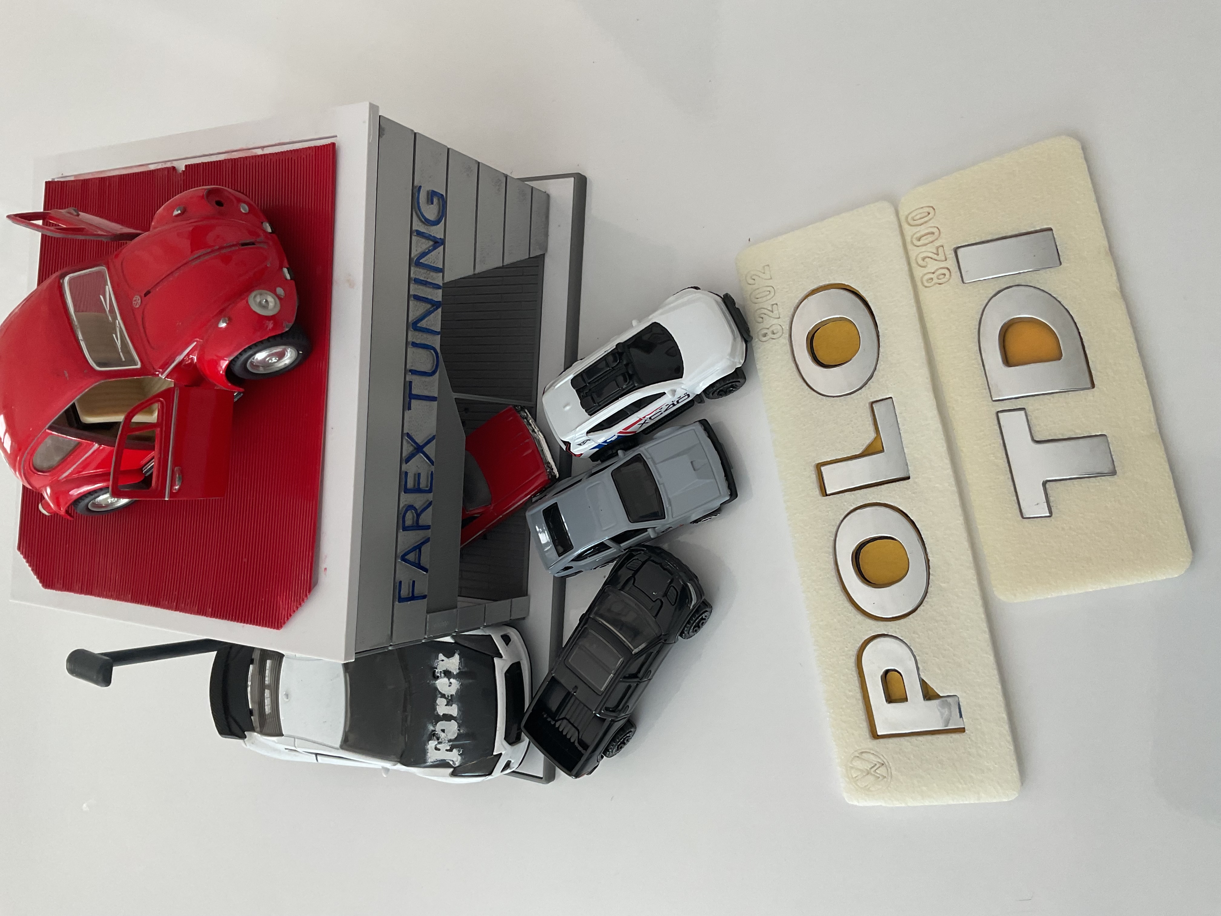 Volkswagen Polo ve TDI Krom Bagaj Yazısı Seti 2’li 3M 3D ABS