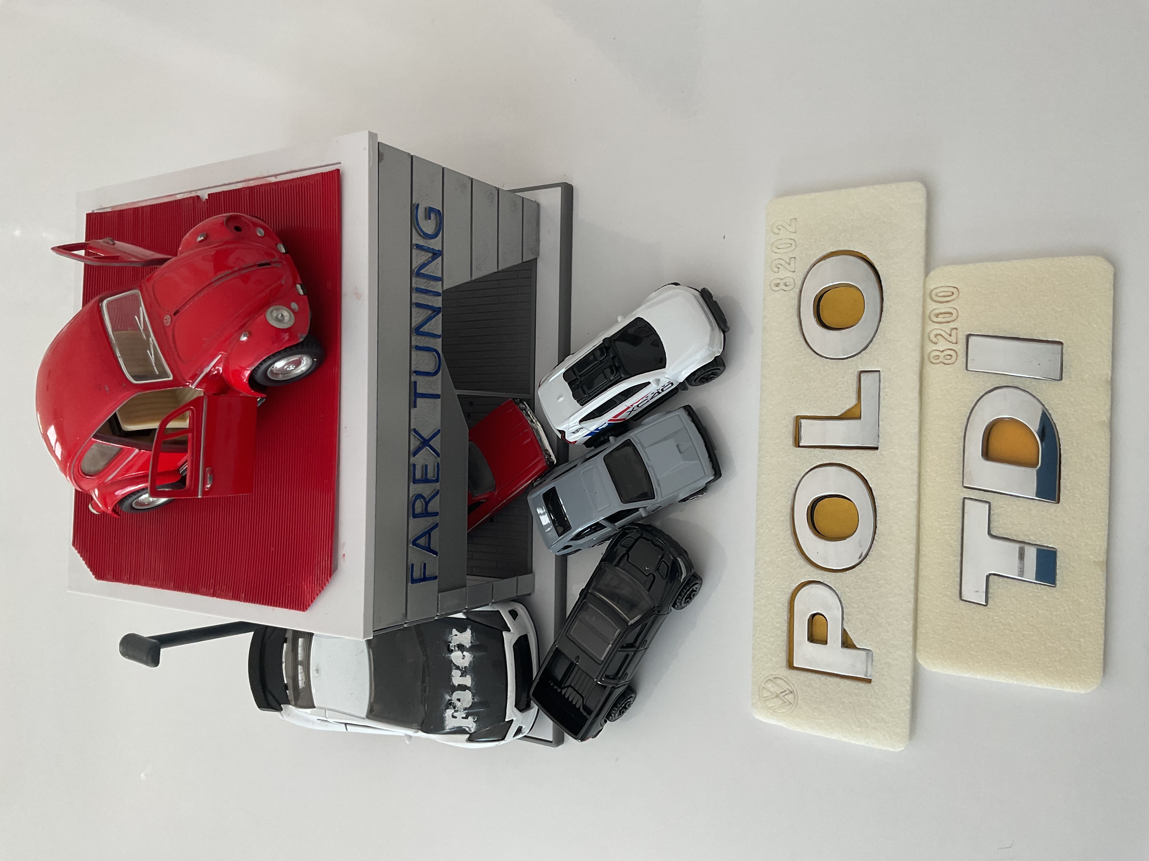 Volkswagen Polo ve TDI Krom Bagaj Yazısı Seti 2’li 3M 3D ABS