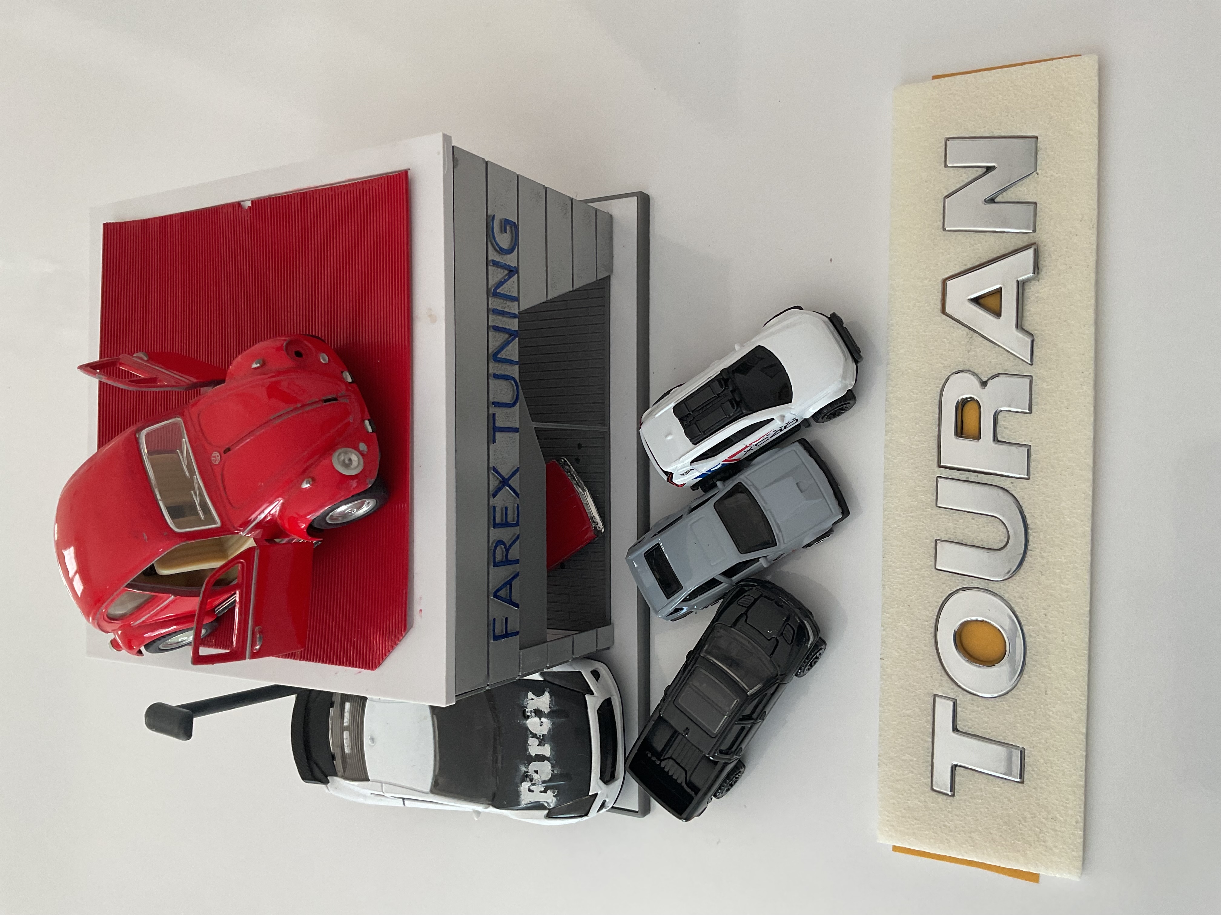 Volkswagen Touran Krom Bagaj Yazısı 3M 3D ABS