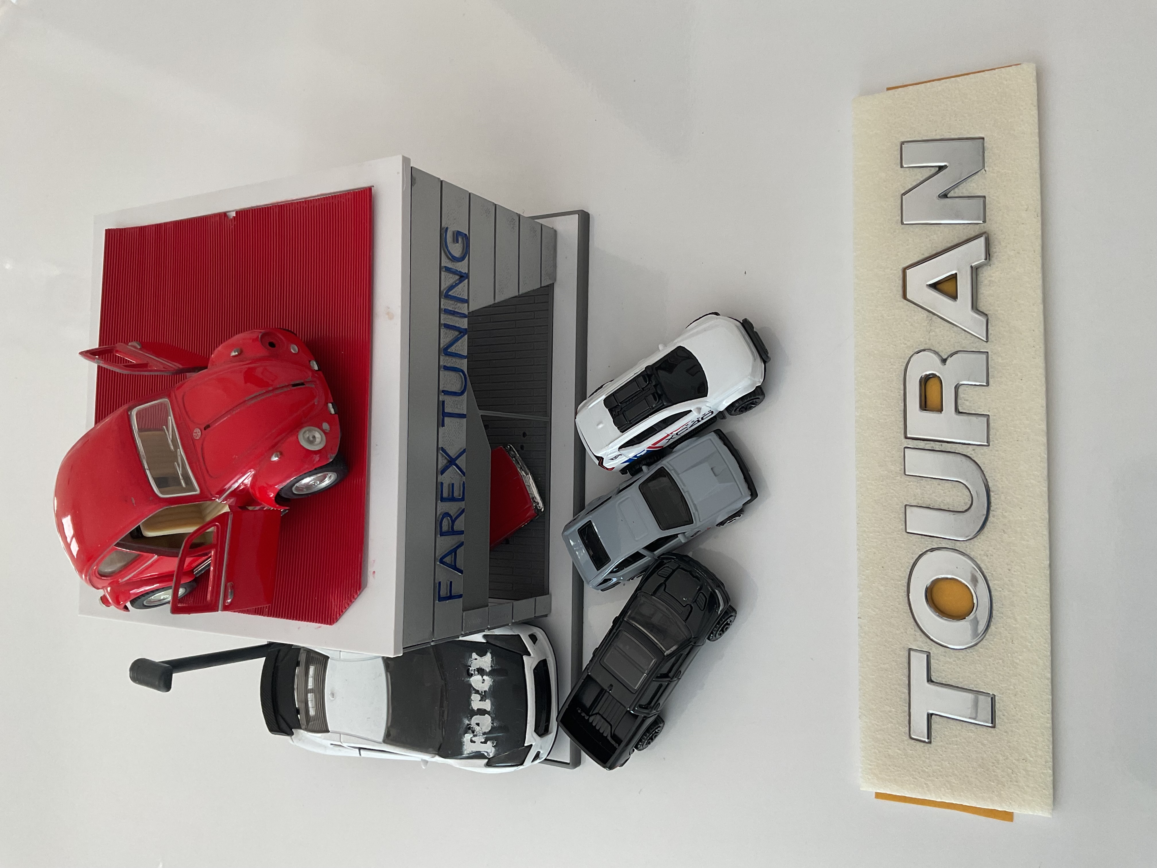 Volkswagen Touran Krom Bagaj Yazısı 3M 3D ABS