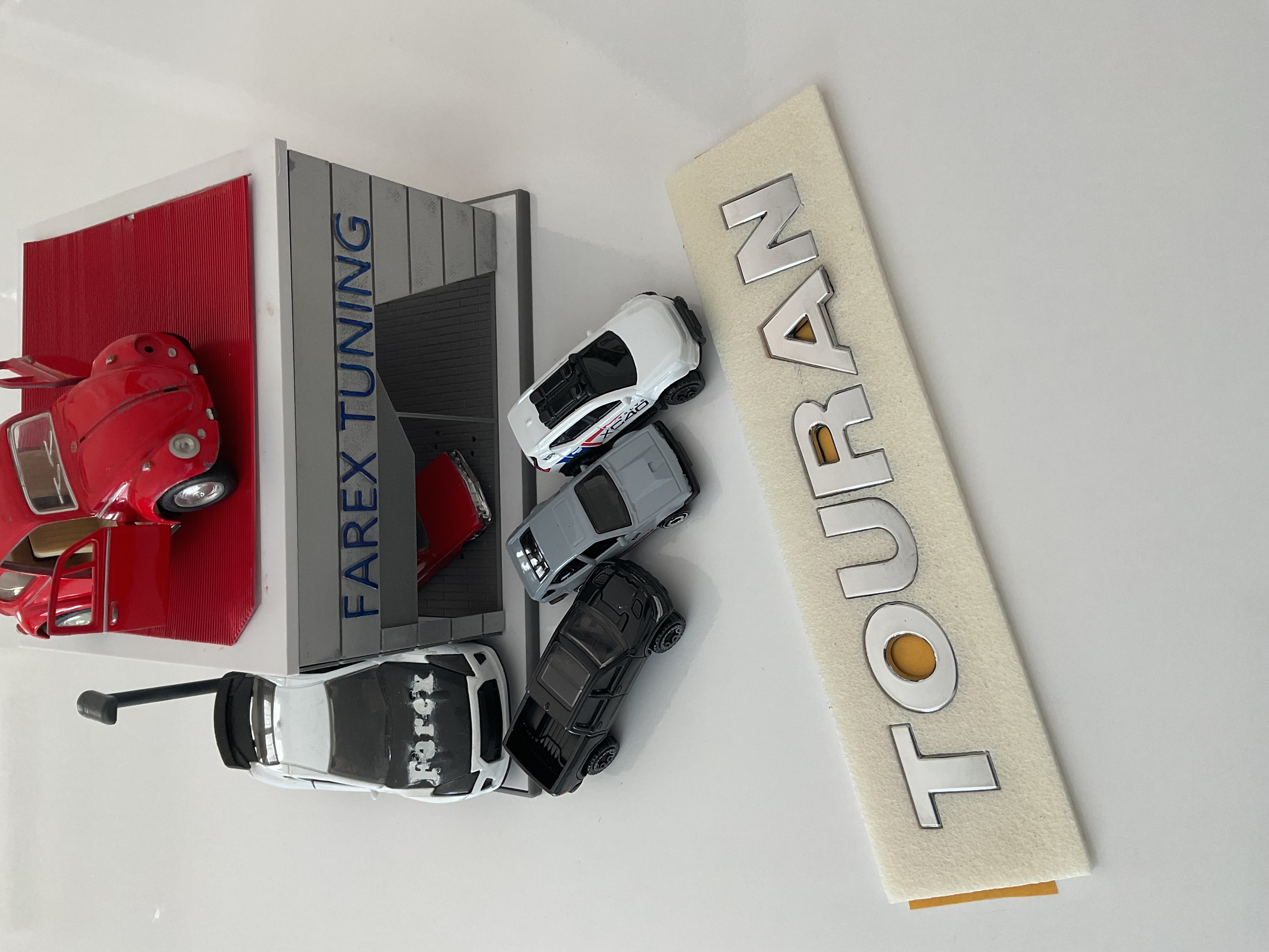 Volkswagen Touran Krom Bagaj Yazısı 3M 3D ABS