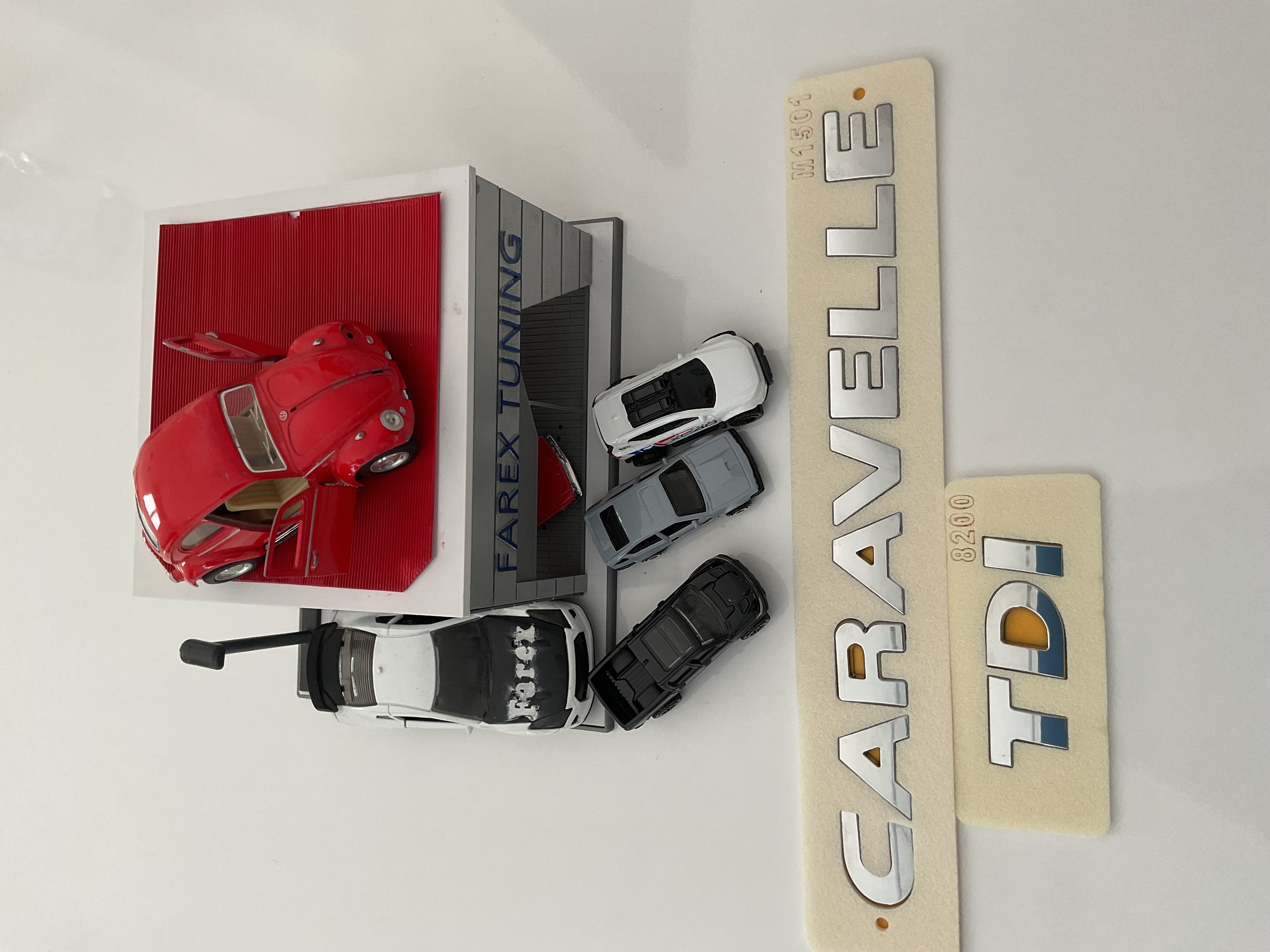 Volkswagen Caravelle ve TDI  Krom Bagaj Yazısı Seti 2’li 3M 3D ABS