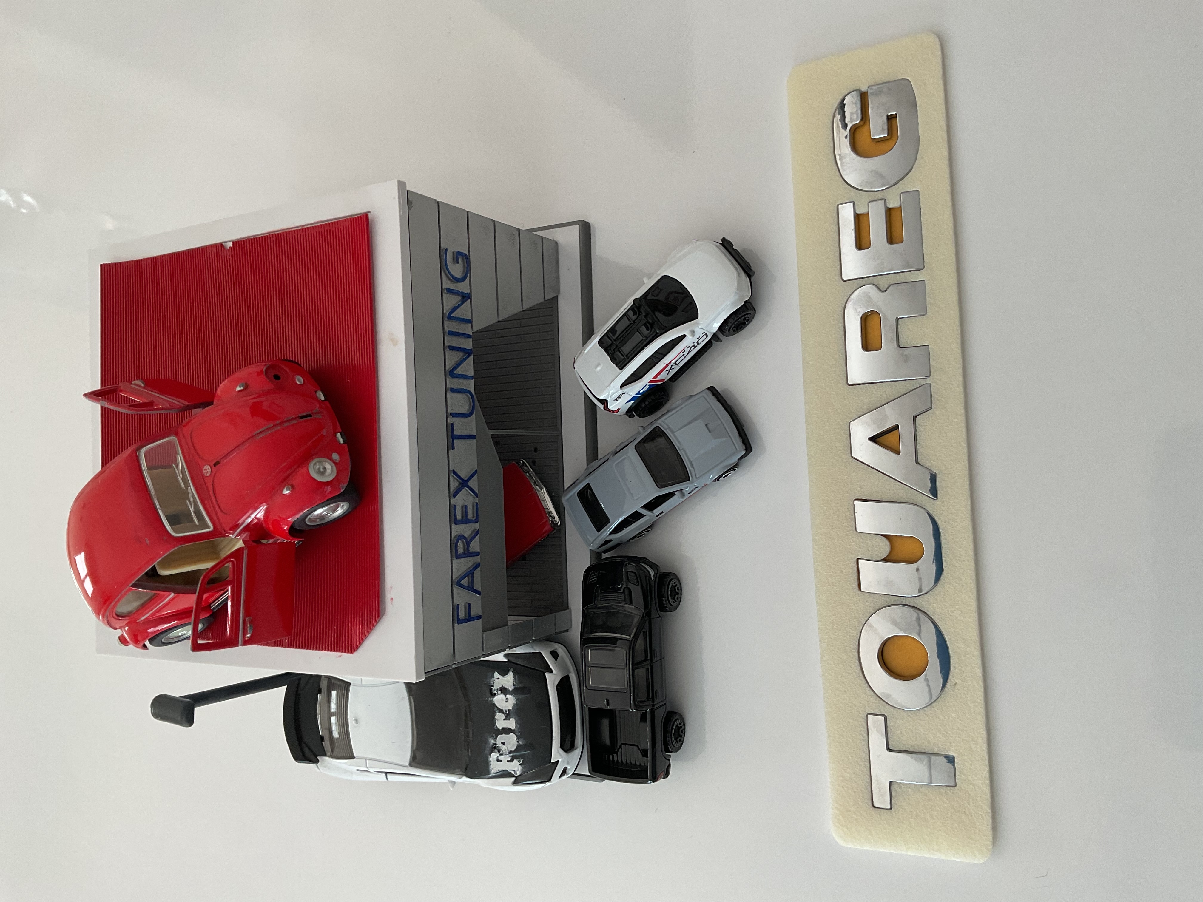 Volkswagen Touareg Krom Bagaj Yazısı 3M 3D ABS