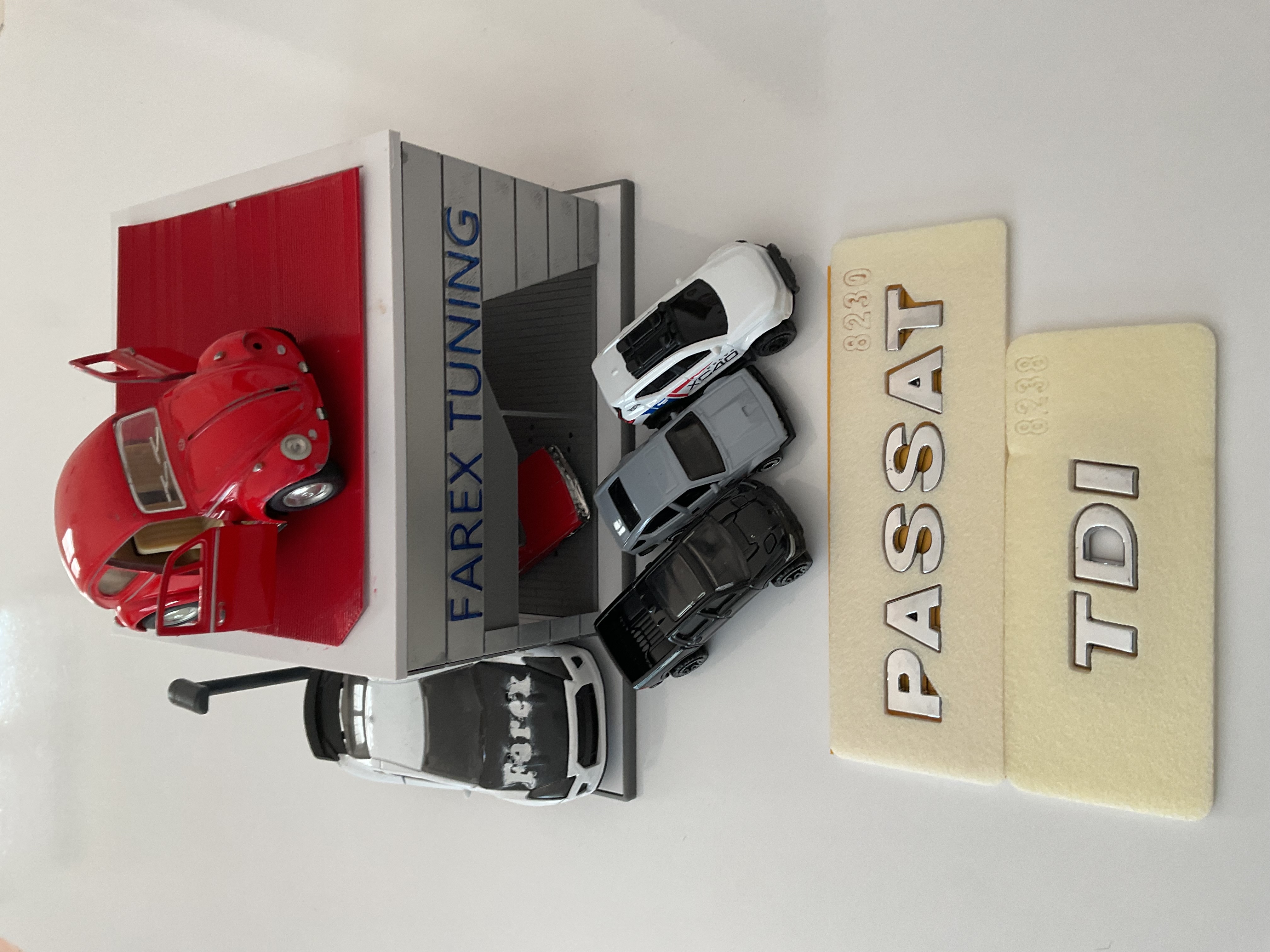 Volkswagen Passat ve TDI Krom Bagaj Yazısı Seti 2’li 3M 3D ABS